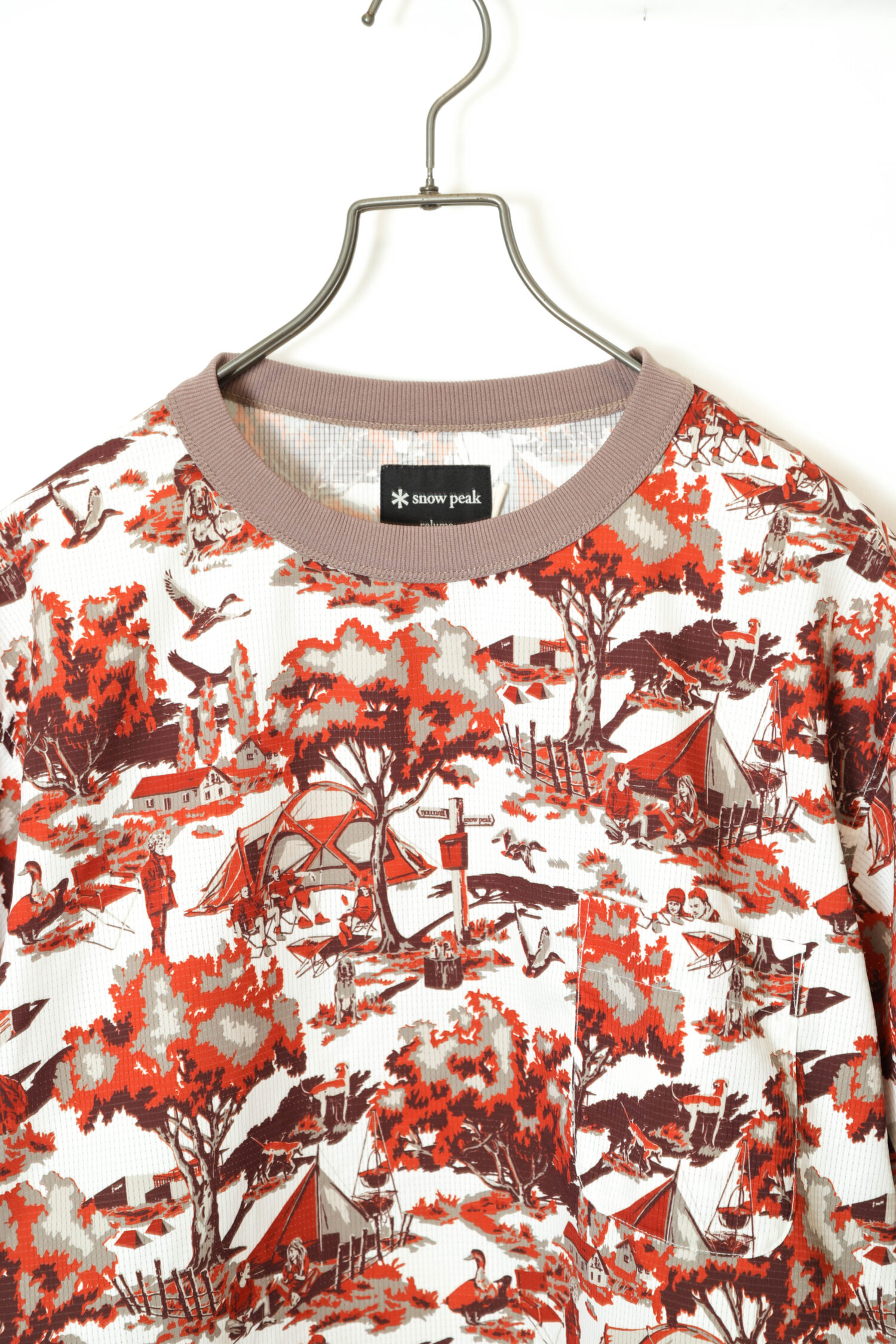 Alternative view of USED SNOW PEAK PRINTED T-SHIRT/L