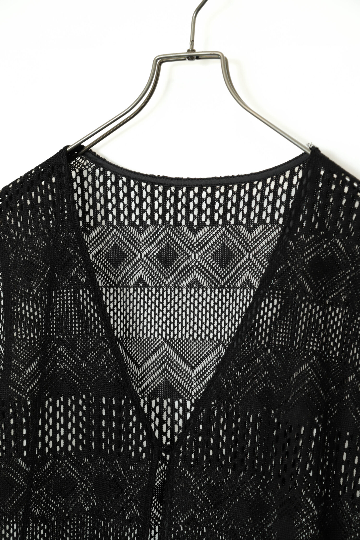 Alternative view of VINTAGE LACE LONG VEST/XL