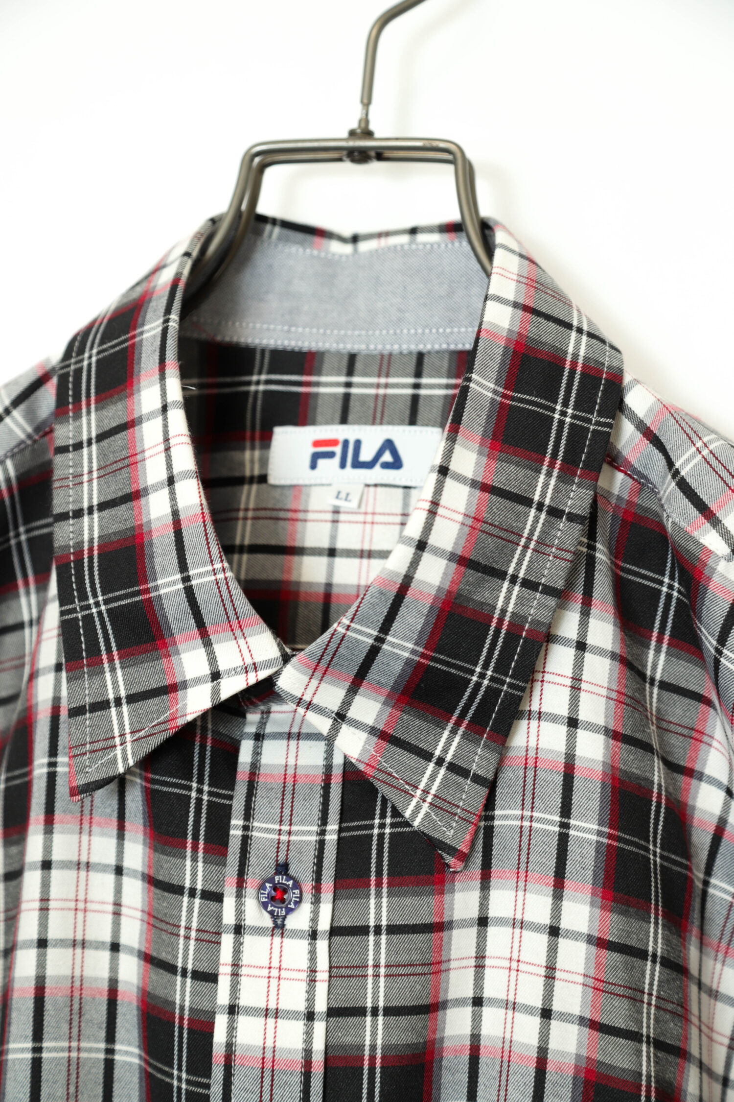 Alternative view of USED FILA CHECK SHIRT/XL