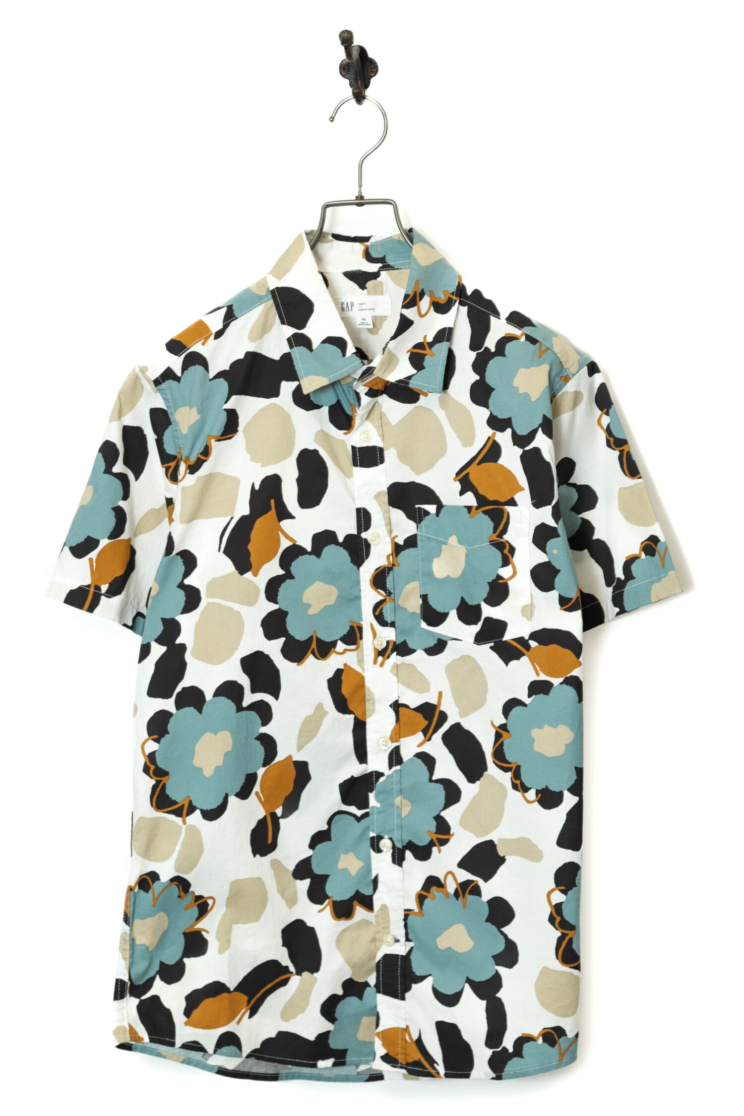 USED GAP PRINTED SHIRT/XS