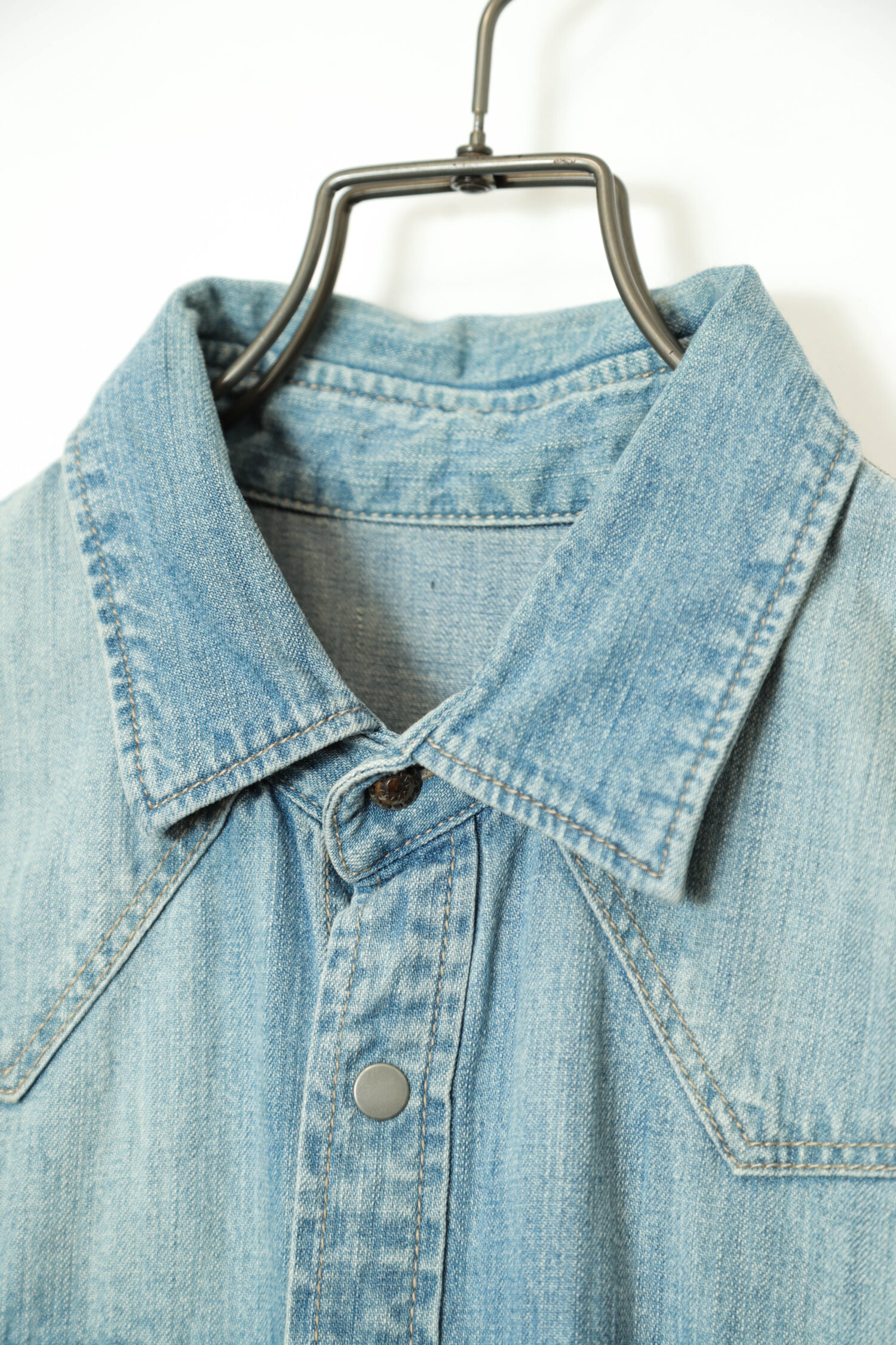 Alternative view of VINTAGE DENIM WESTERN SHIRT/M