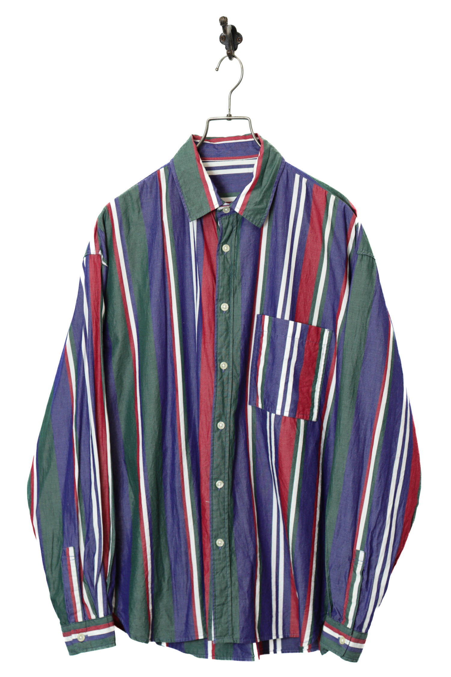 VINTAGE STRIPED SHIRT/L