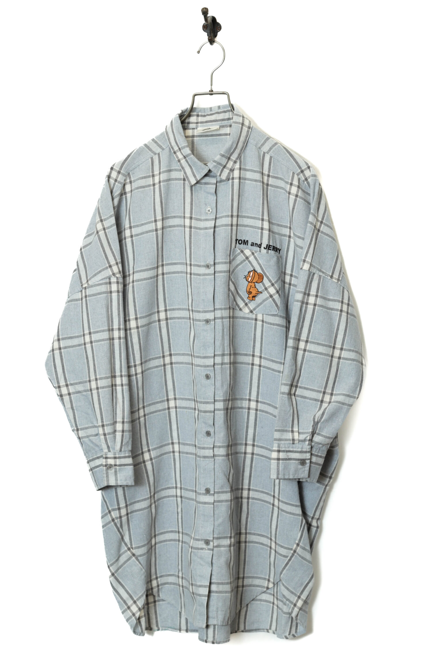 USED TOM&JERRY PRINTED LONG SHIRT/XL