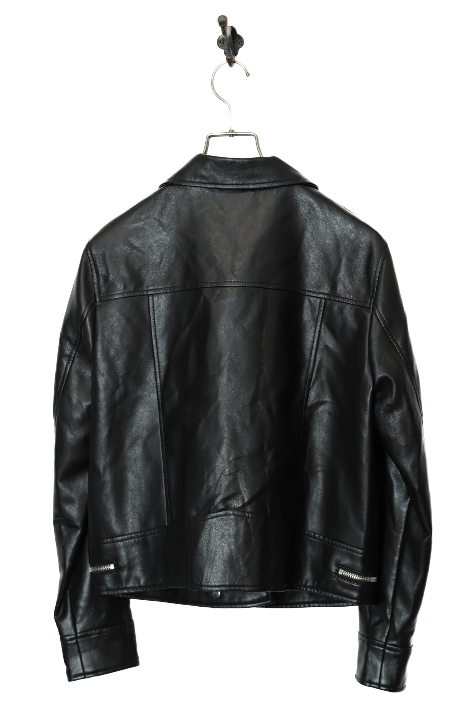 USED FAKE LEATHER RIDERS JACKET/M | 古着屋FERANTRACING【公式
