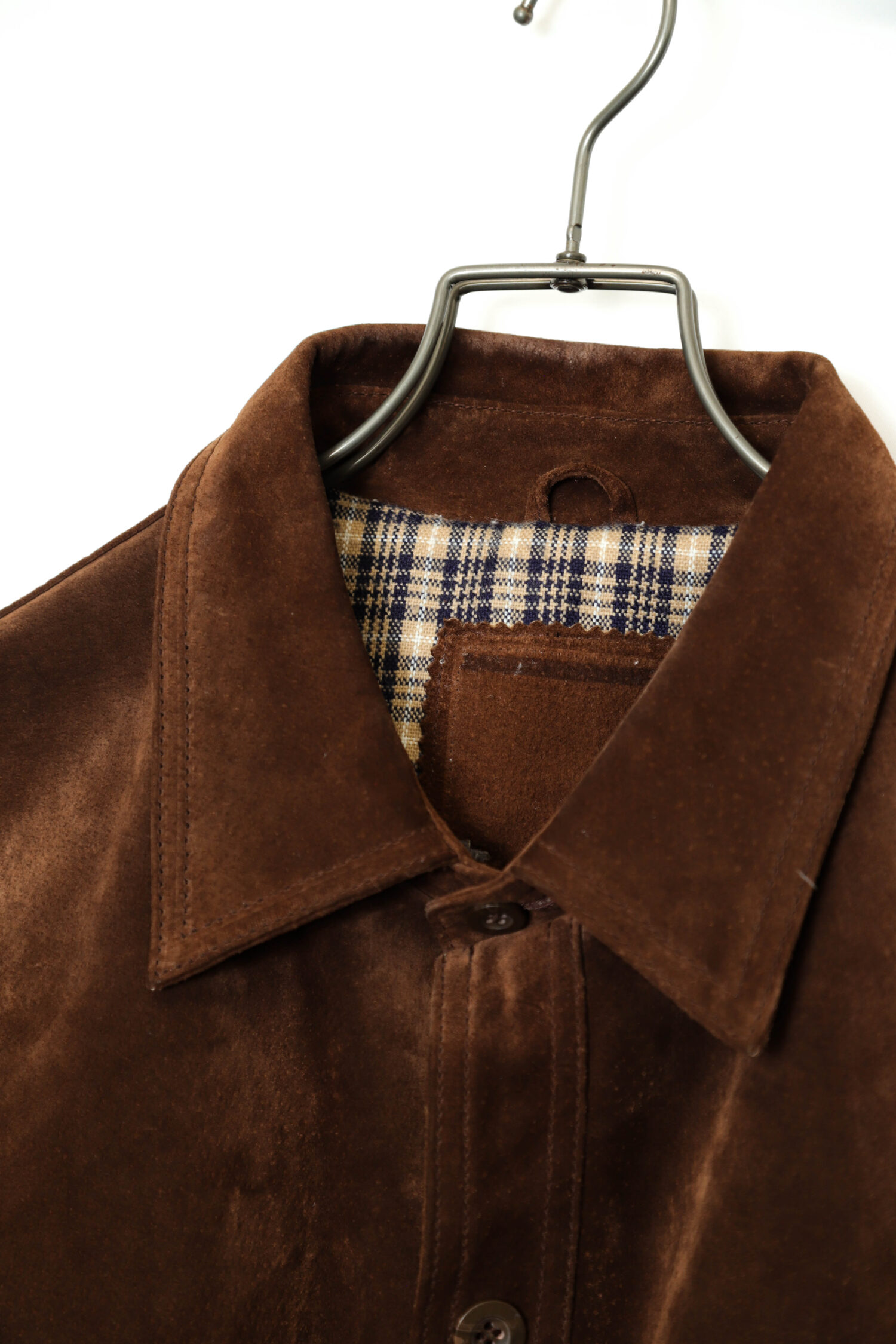 Alternative view of VINTAGE PIG SUEDE LEATHER COVERALL/XL