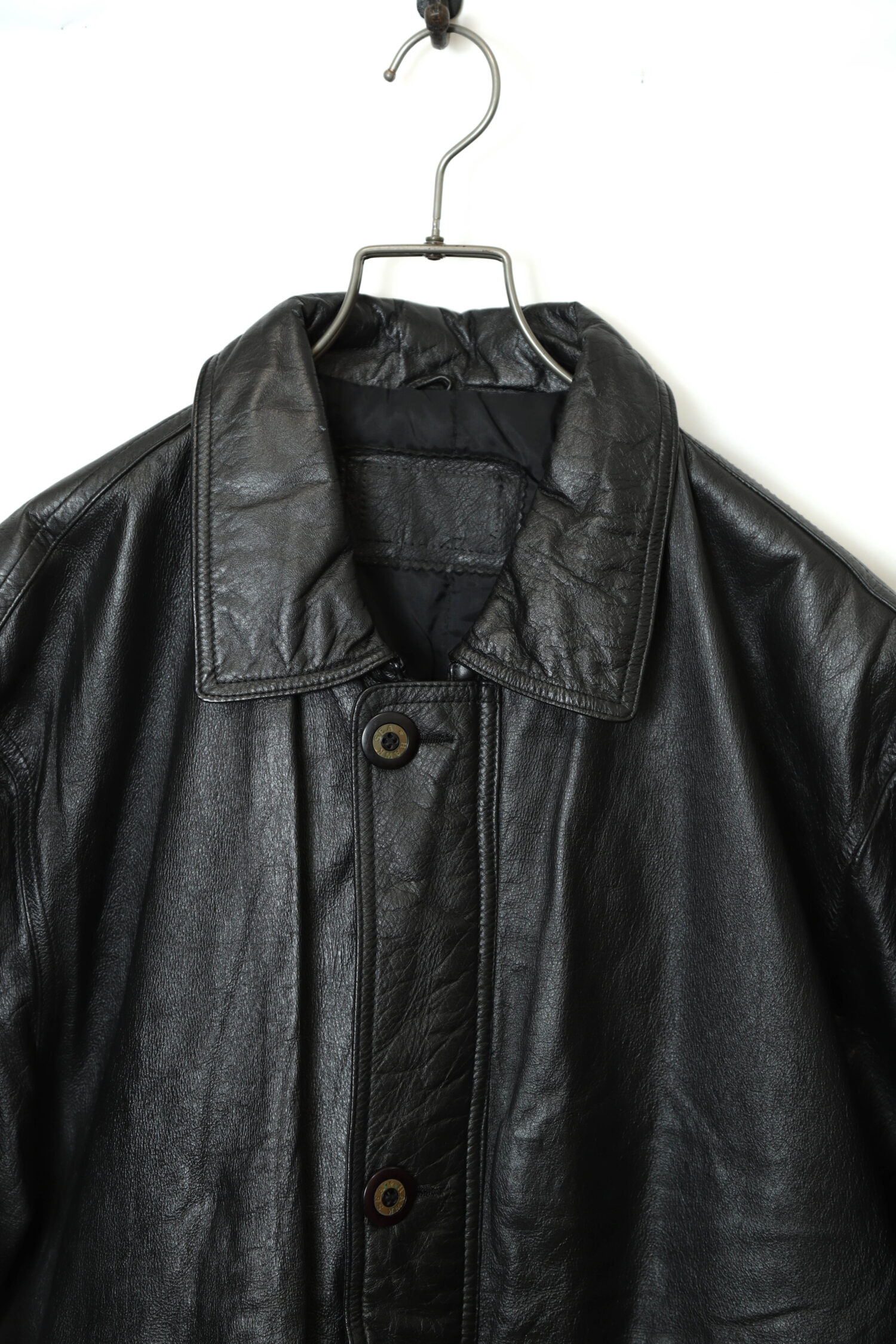 Alternative view of VINATAGE COW LEATHER JACCKET/XL