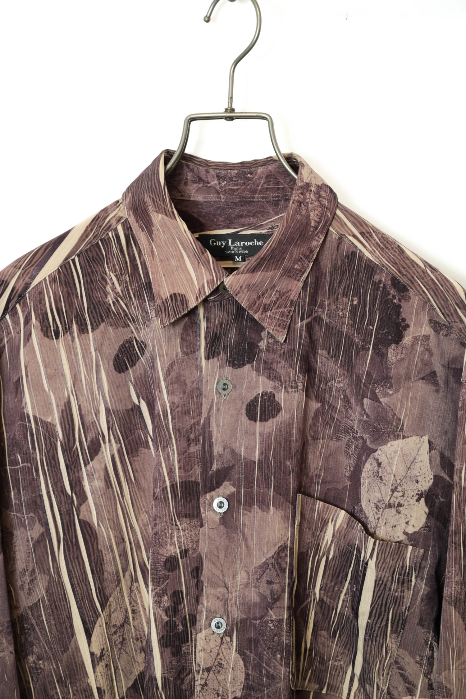 Alternative view of USED GUY LAROCHE PRINTED SHIRT/XL