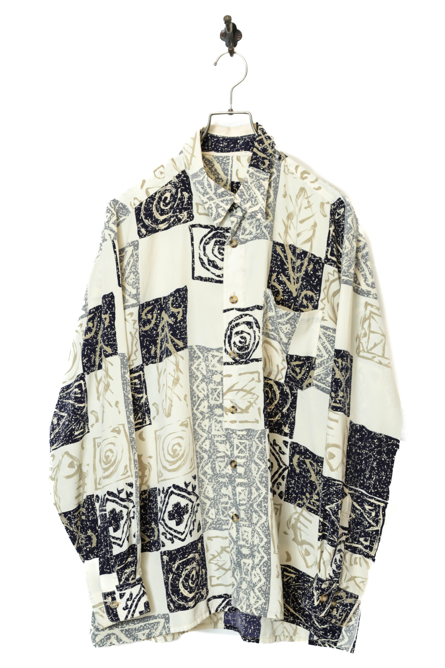 VINTAGE PRTINTED SHIRT/XL