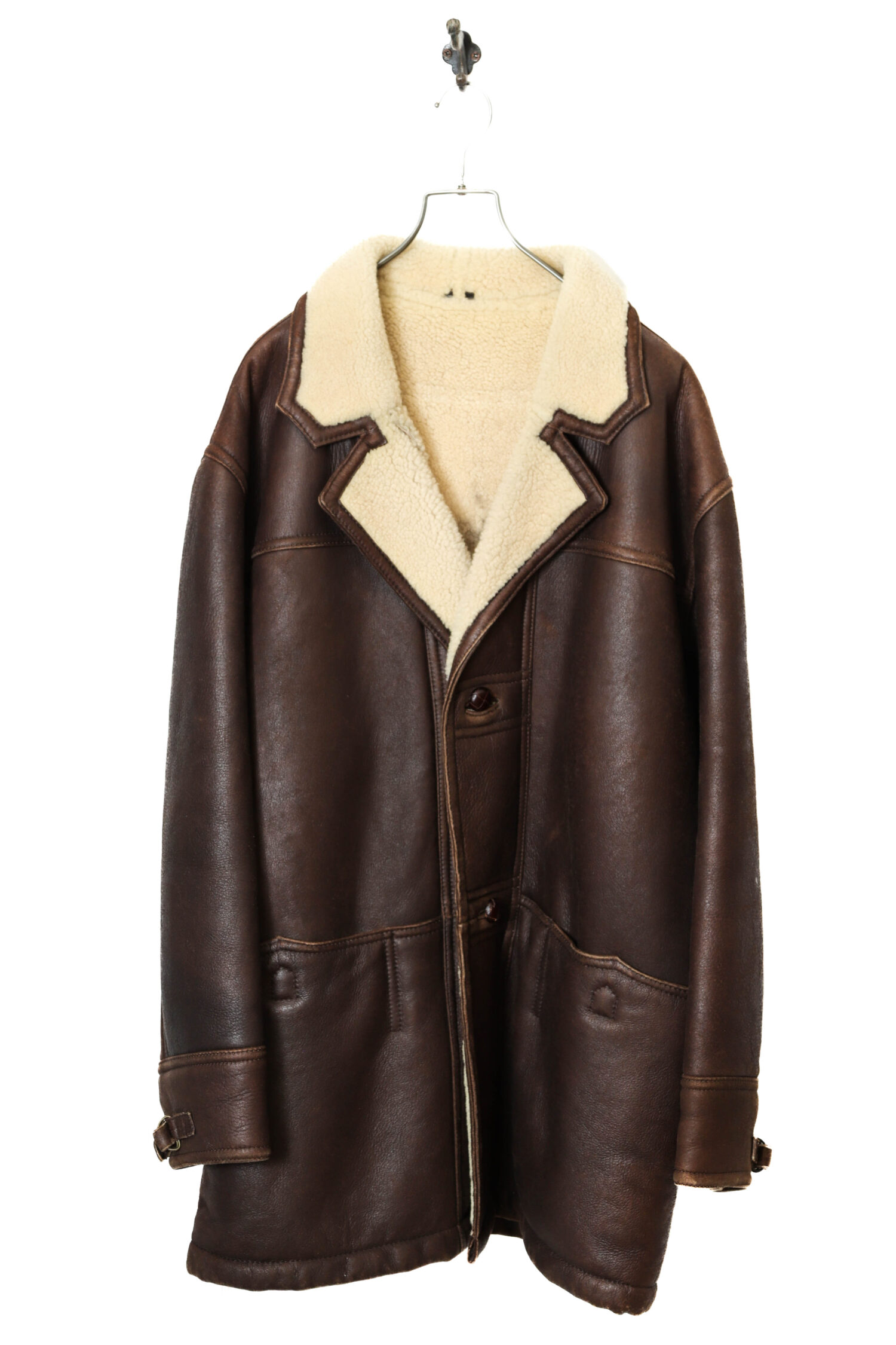 ヴィンテージ 70s レイクランド ムートンジャケット 羊革 VINTAGE MOUTON JACKET/XL | 古着屋FERANTRACING【公式】|東京 高円寺
