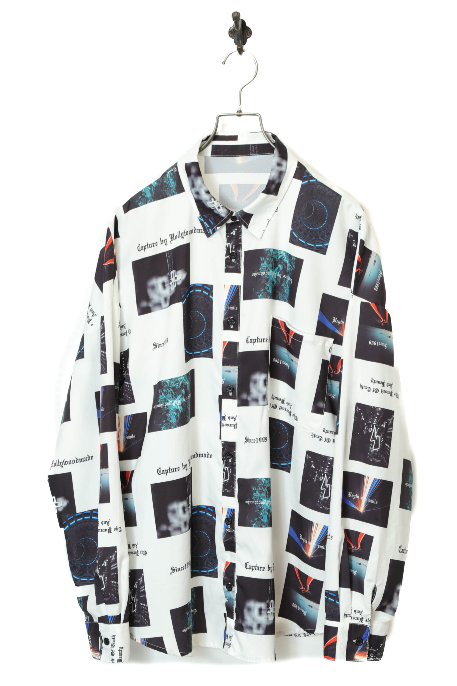 VINTAGE PRINTED SHIRT/XL