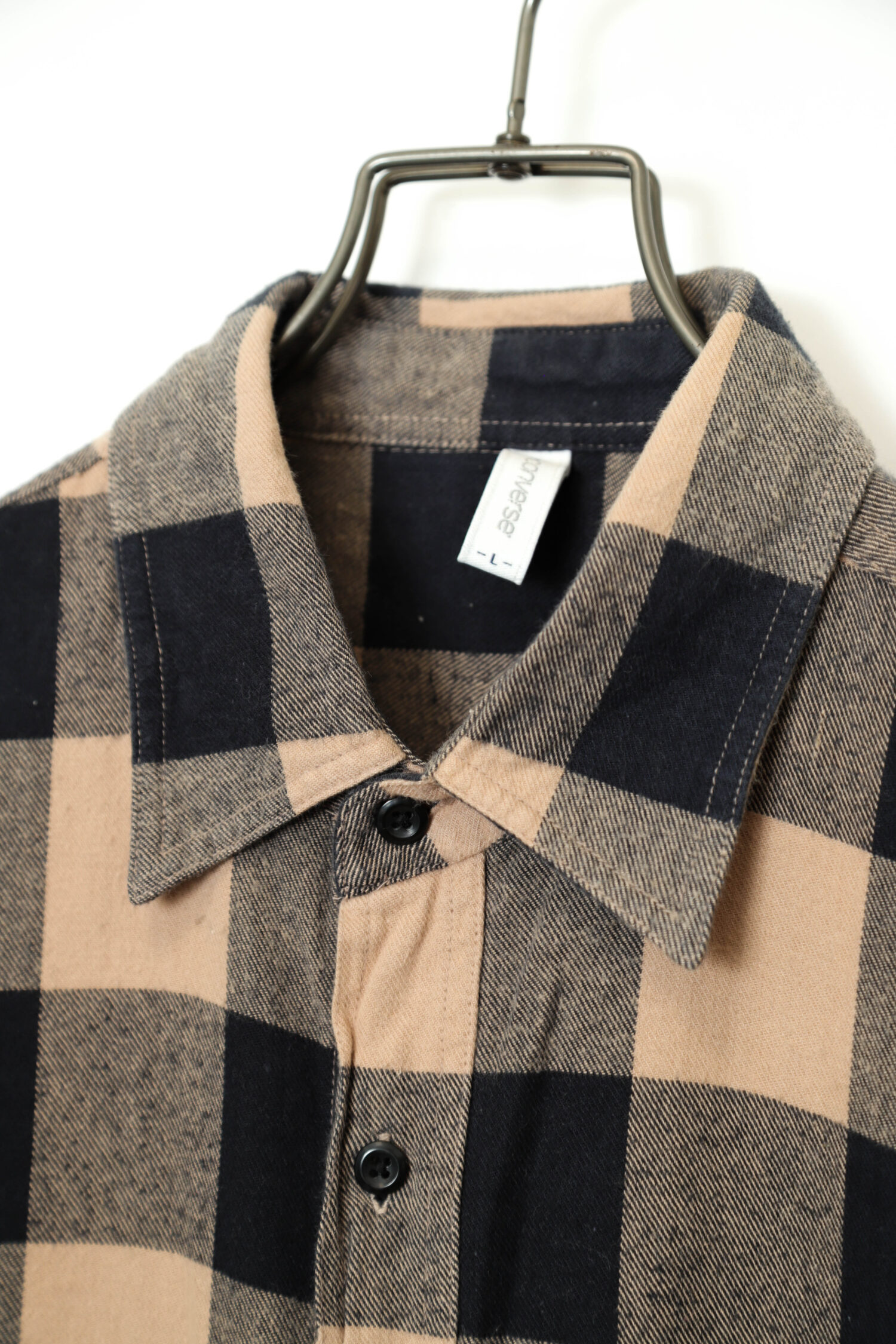 Alternative view of USED CONVERSE CHECK SHIRT/L
