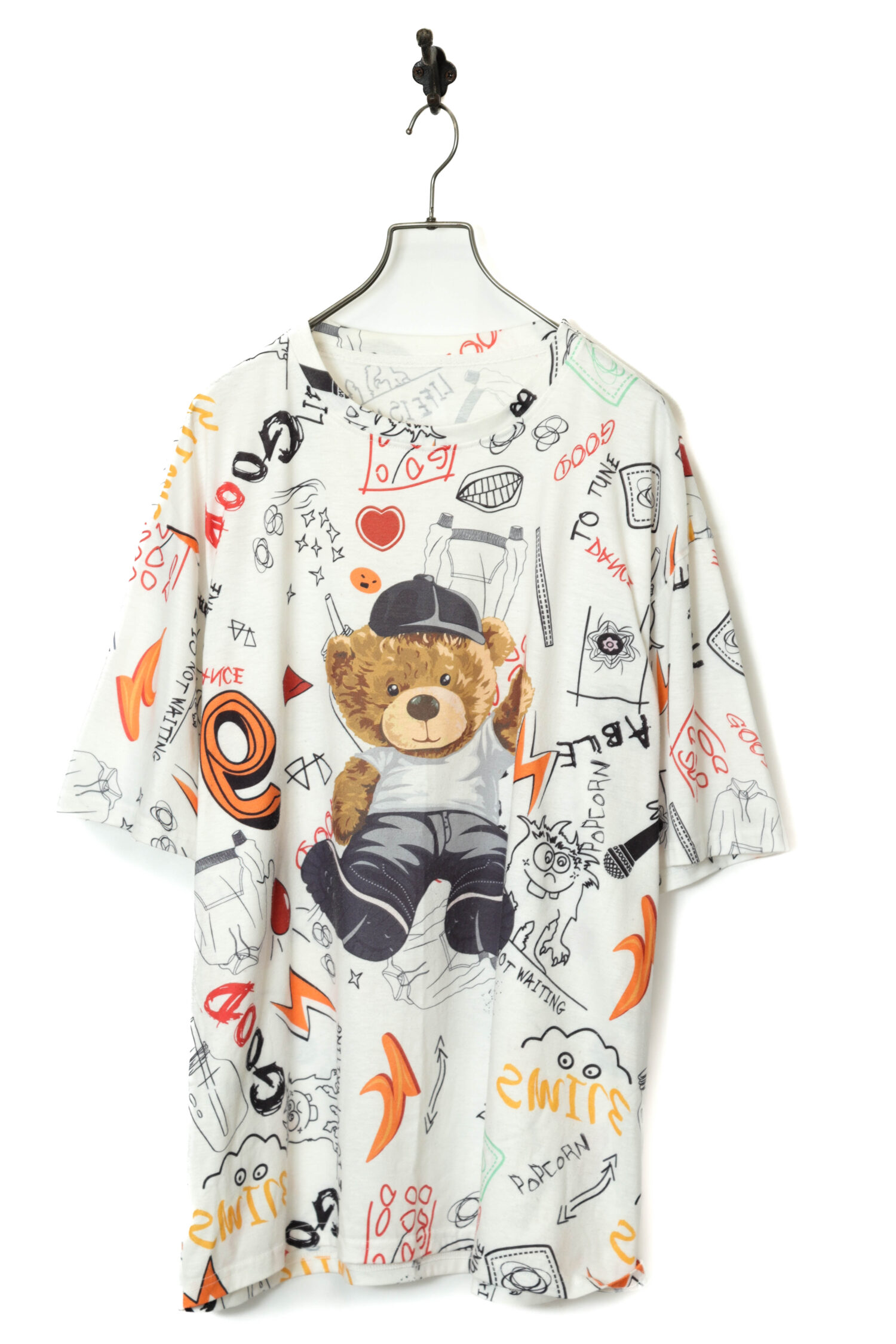 VINTAGE BEAR PRINTED T-SHIRT/XL