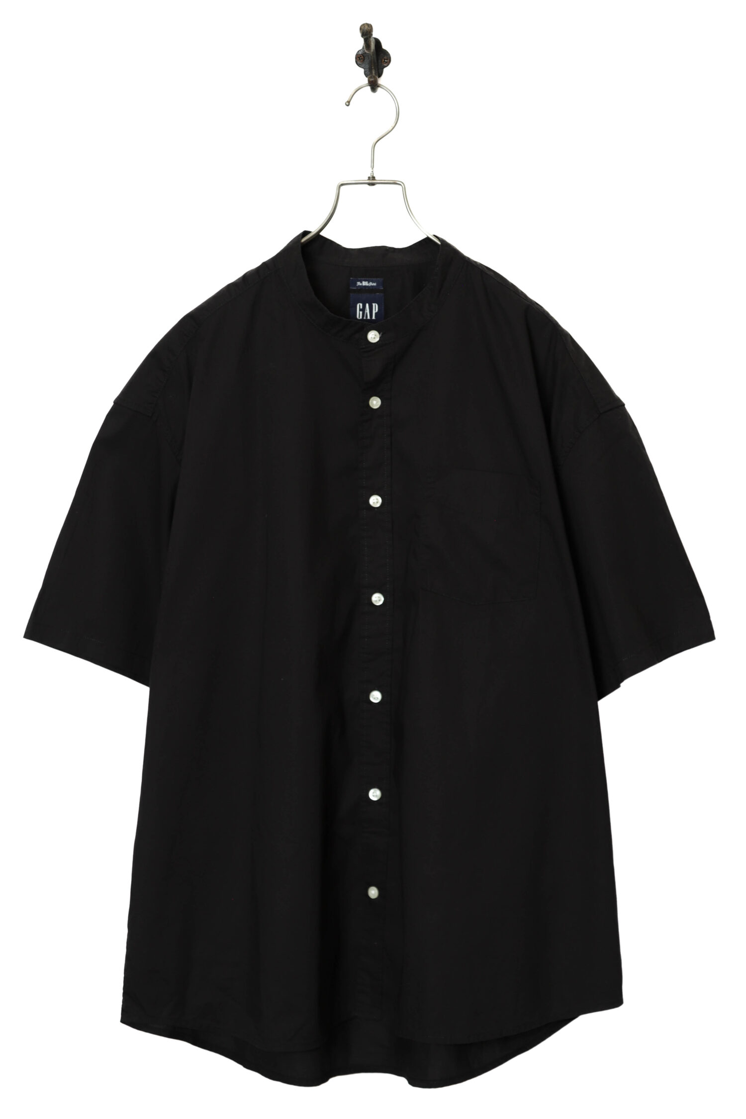USED GAP STAND COLLAR SHIRT/XL