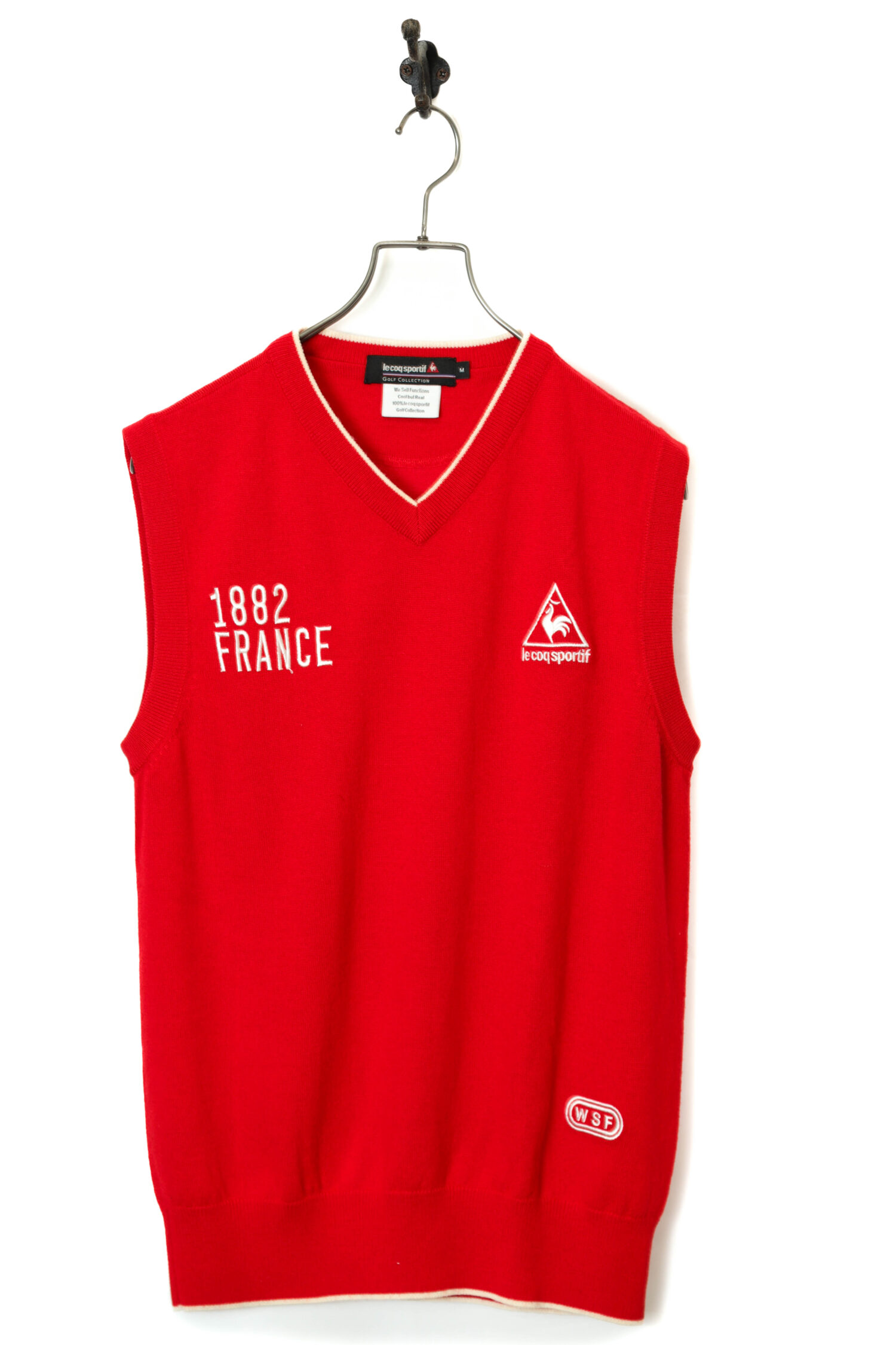 USED LE COQ SPORTIF KNITED VEST/M