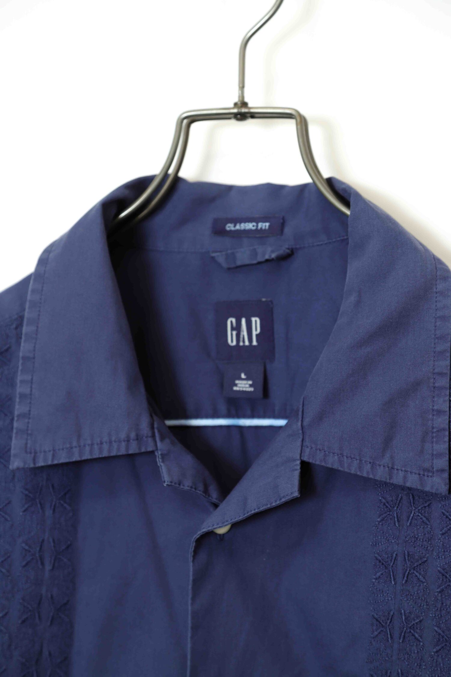 Alternative view of USED GAP OPEN COLLAR SHIRT/L