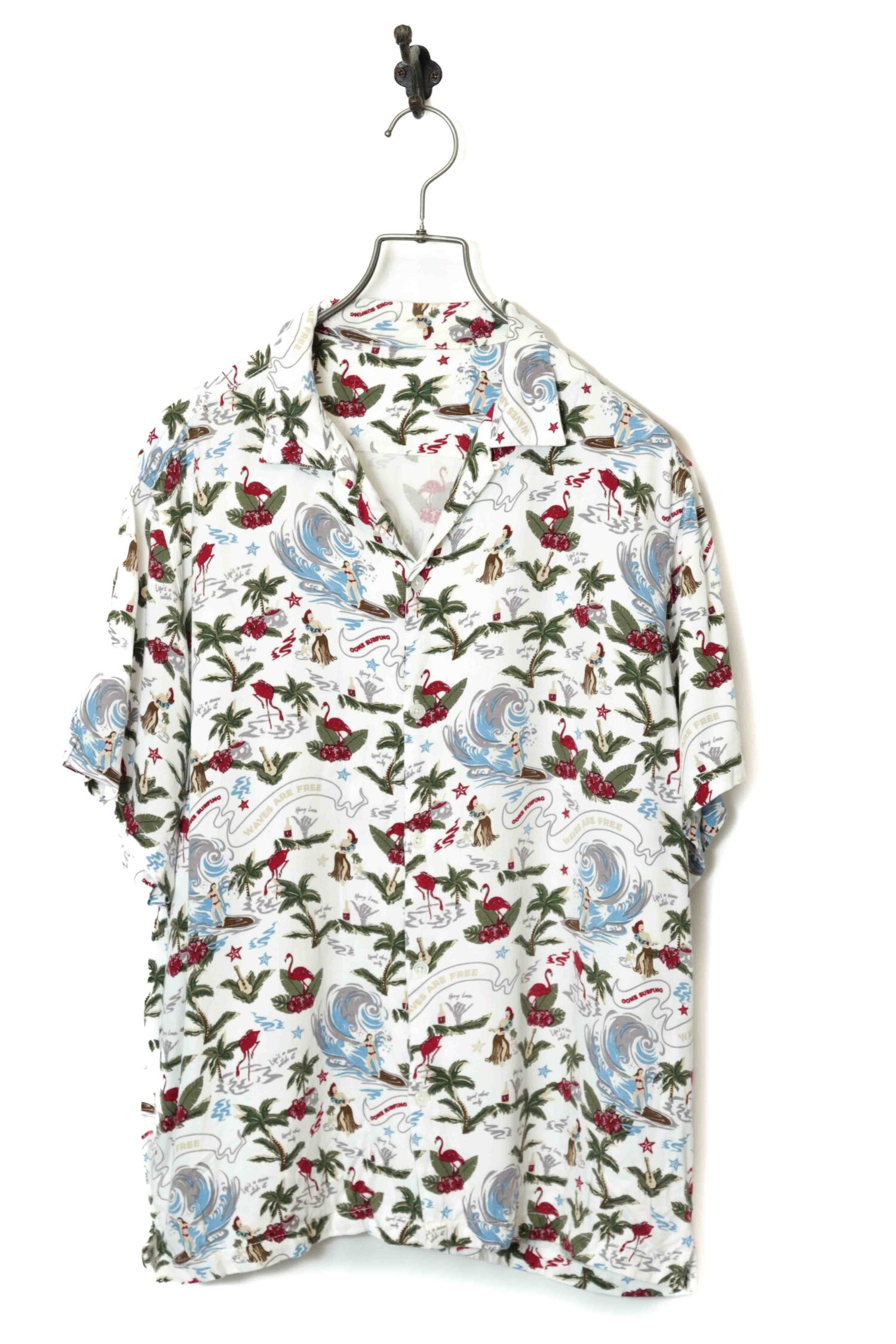 VINTAGE PRINTED SHIRT/M