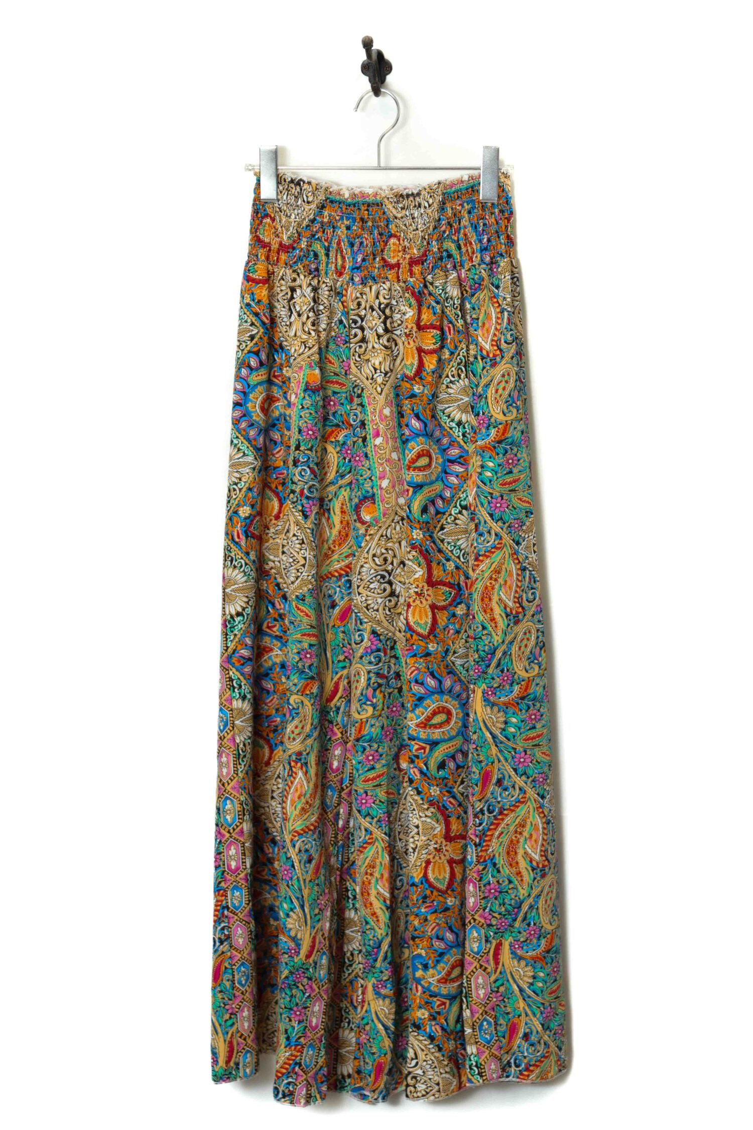 VINTAGE PRINTED EASY FLARE PANTS/W56-74