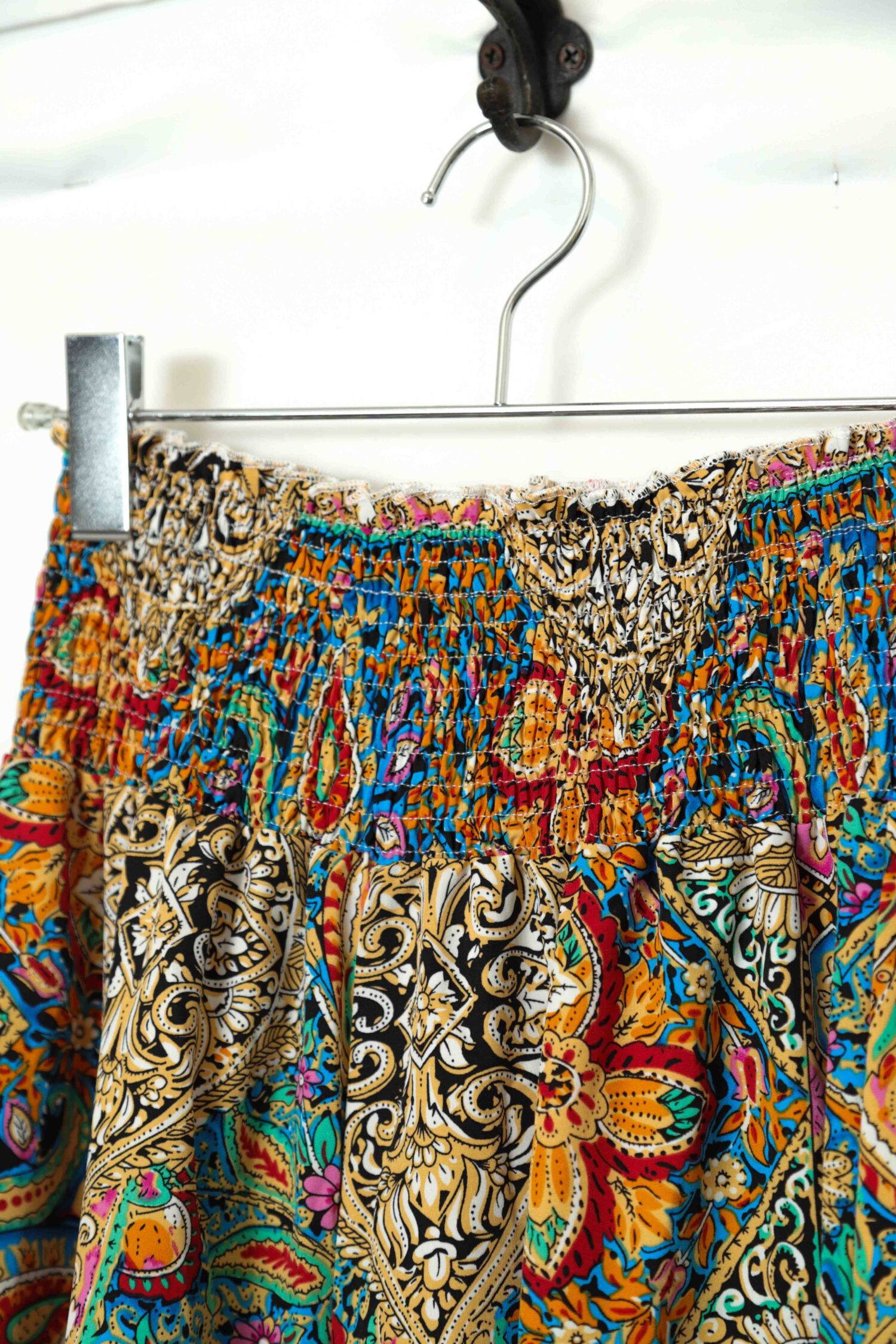 Alternative view of VINTAGE PRINTED EASY FLARE PANTS/W56-74