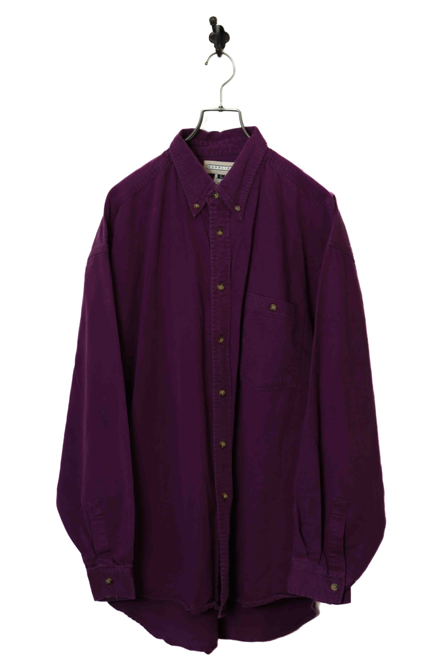 VINTAGE BOTTON DOWN SHIRT/L