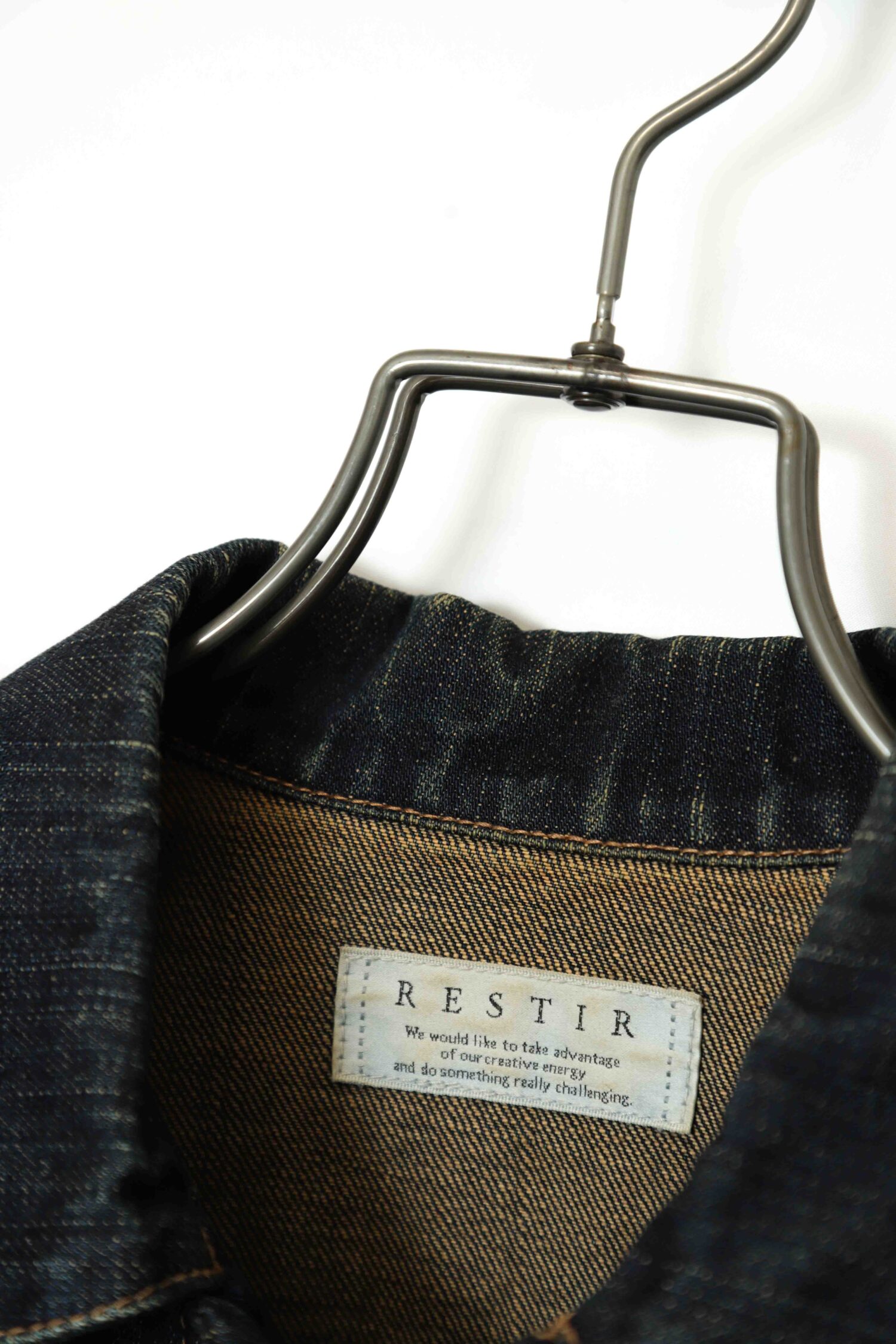 Alternative view of USED RESTIR DENIM JACKET/MADE IN JAPAN/M