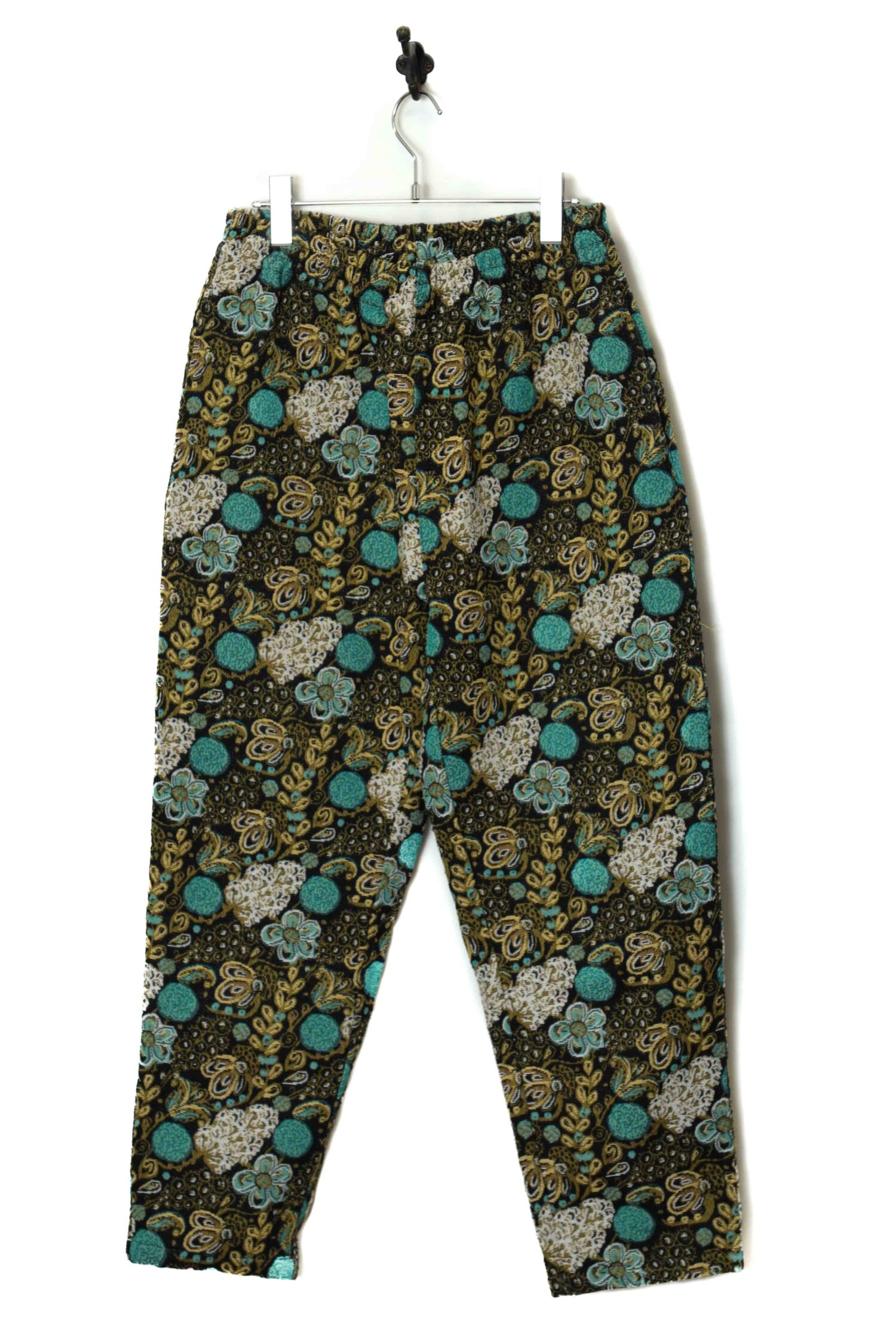 VINTAGE JAQUARD EASY PANTS/W72-80