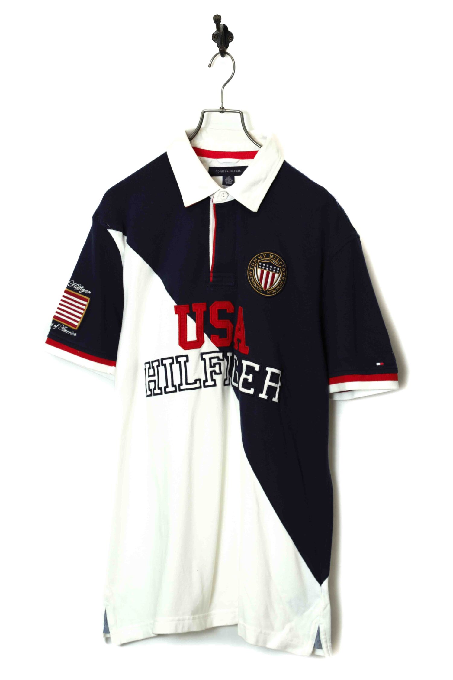 USED TOMMY HILFIGER POLO SHIRT/L