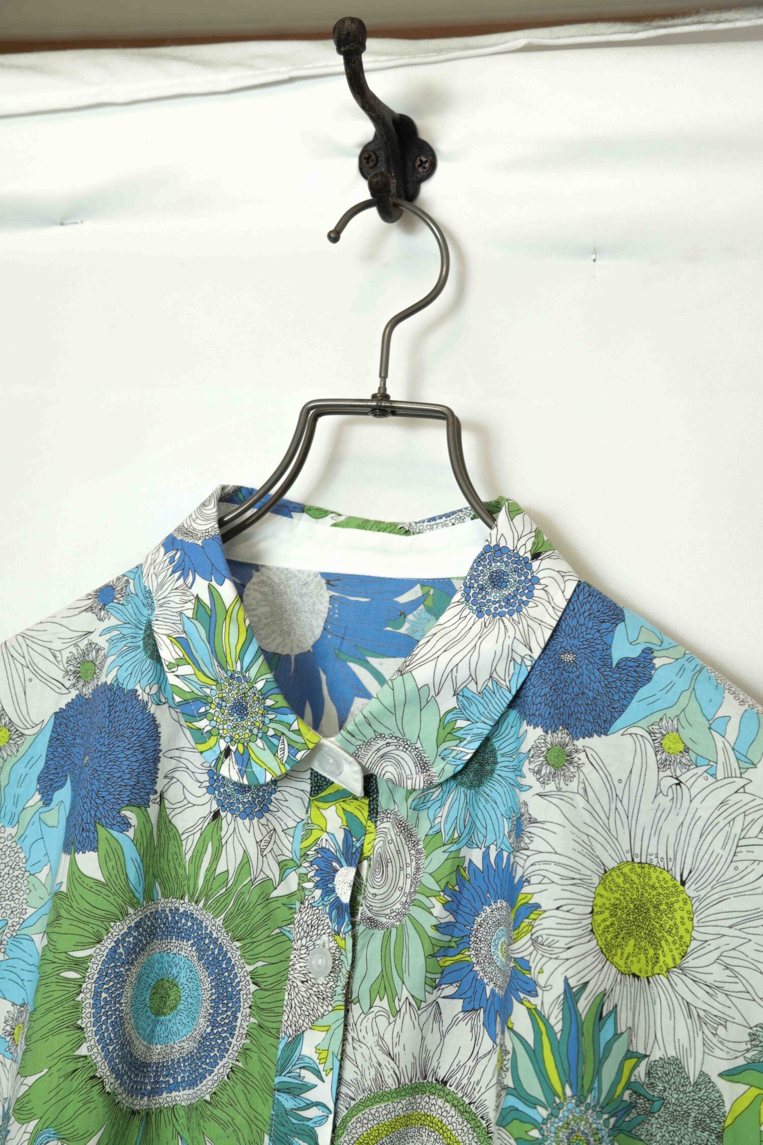 Alternative view of VINTAGE LONG SHIRT ONEPIECE DRESS/M