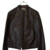USED PIG LEATHER SINGLE RIDERS JACKET/S
