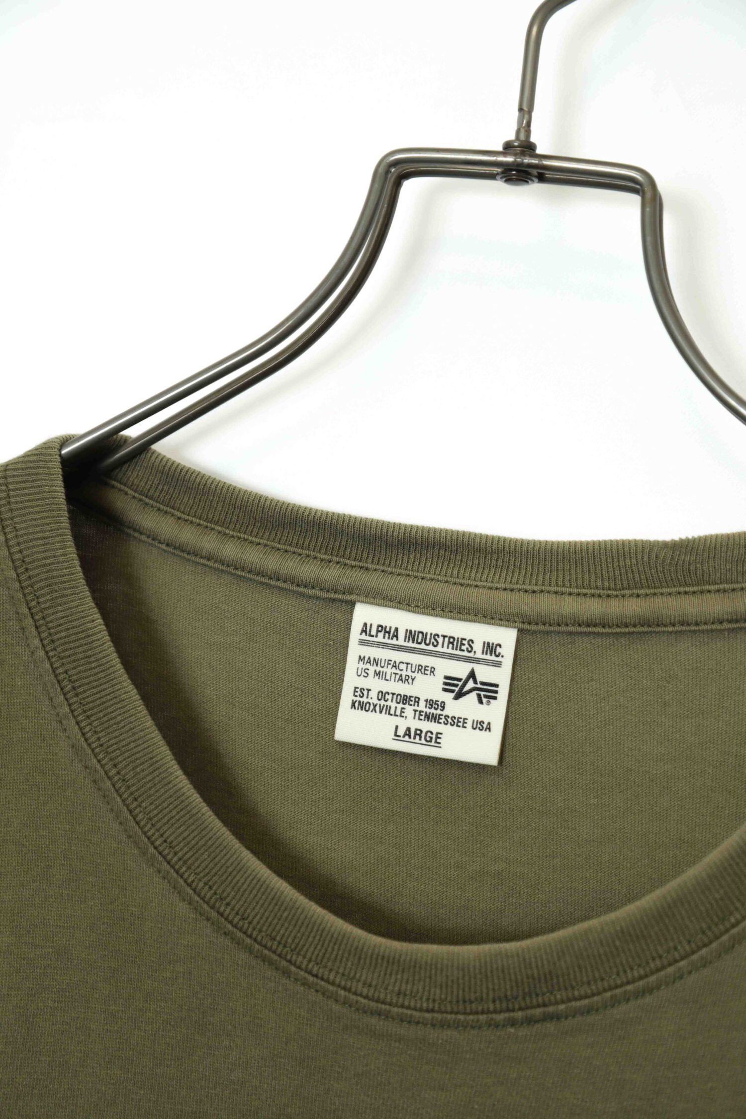 Alternative view of USED ALPHA INDUSTRIES T-SHIRT/L