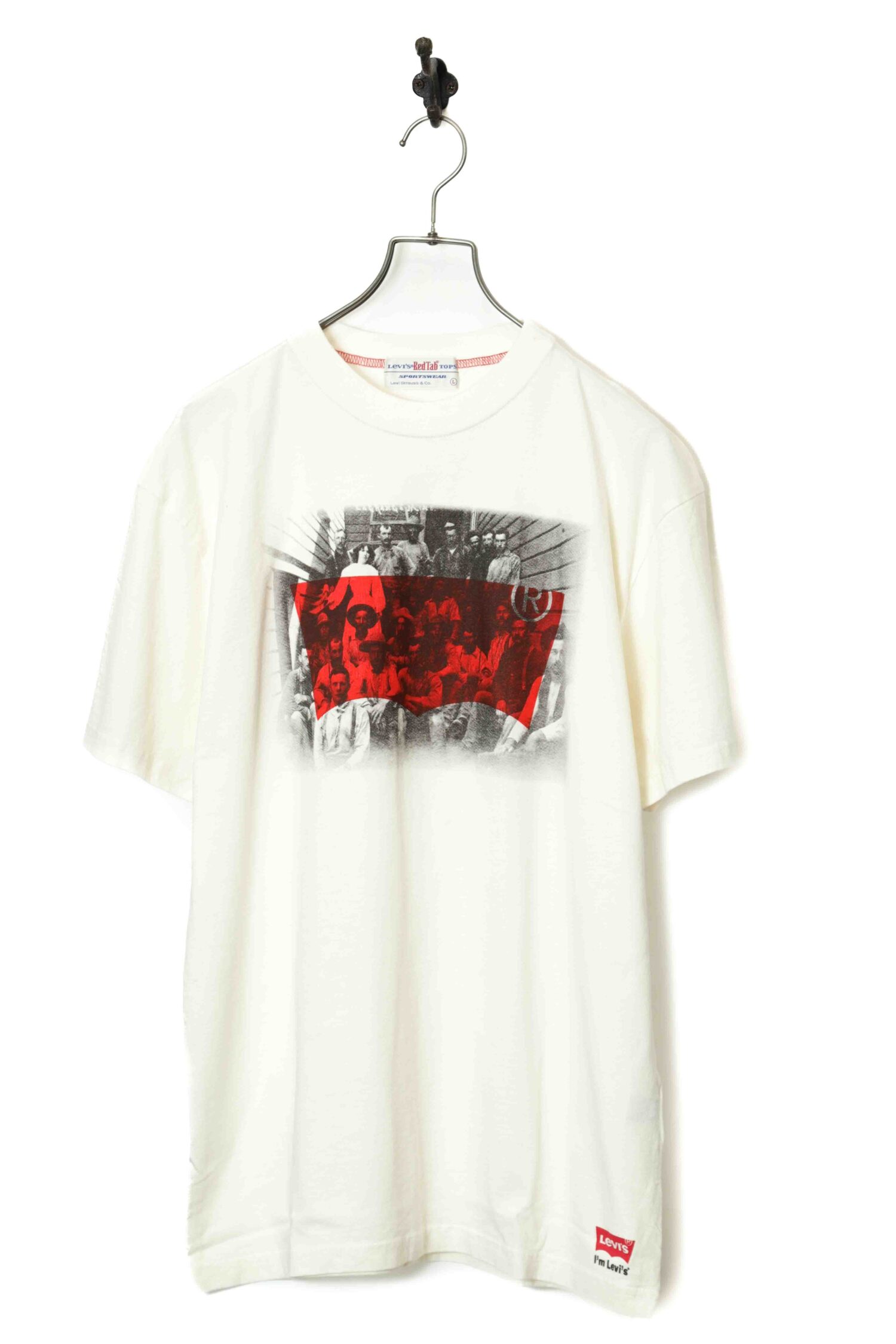 USED LEVIS PRINTED T-SHIRT/L
