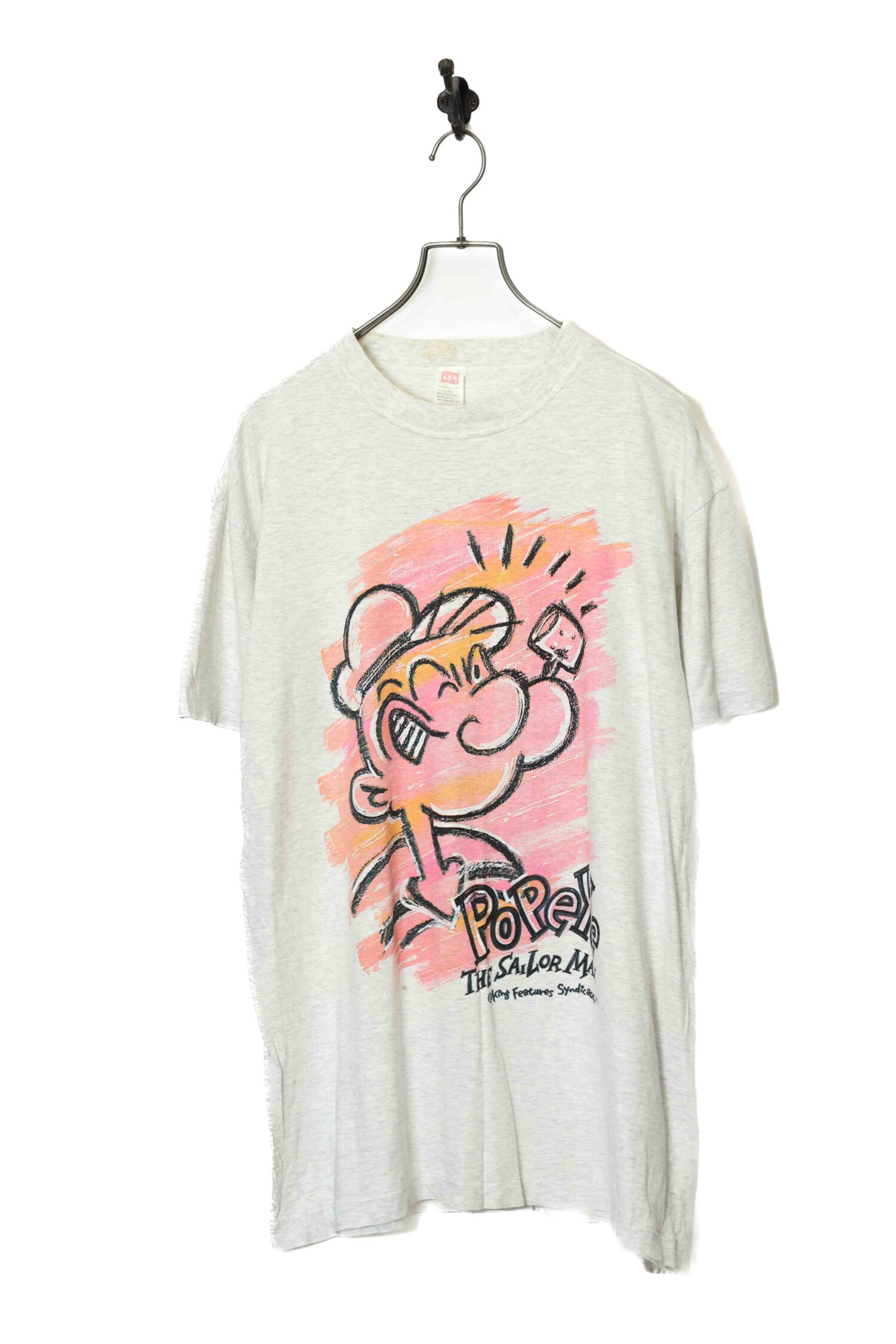 90'S POPEYE PRINTED T-SHIRT/L