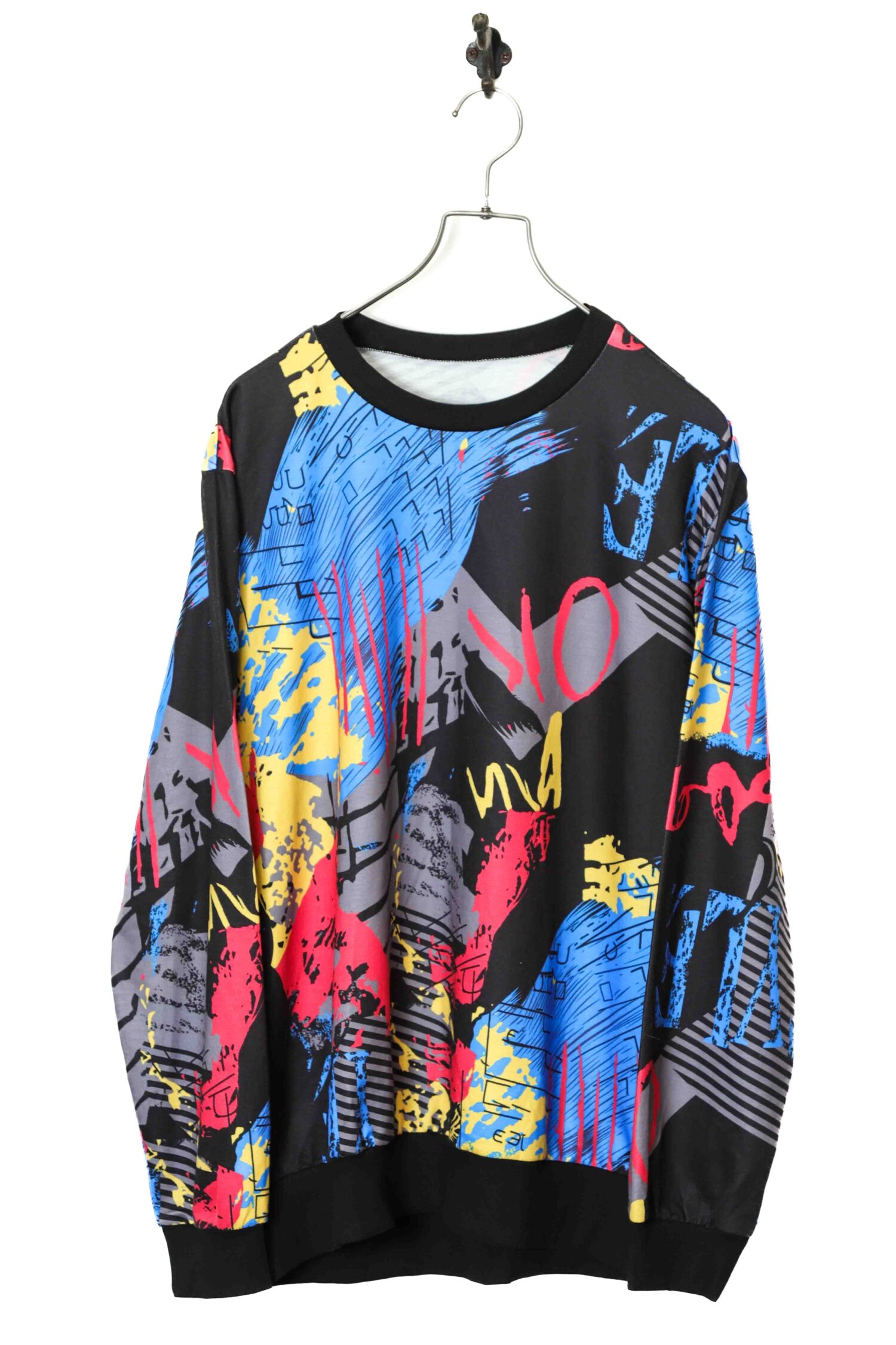 VINTAGE PRINTED SWEAT SHIRT/XL