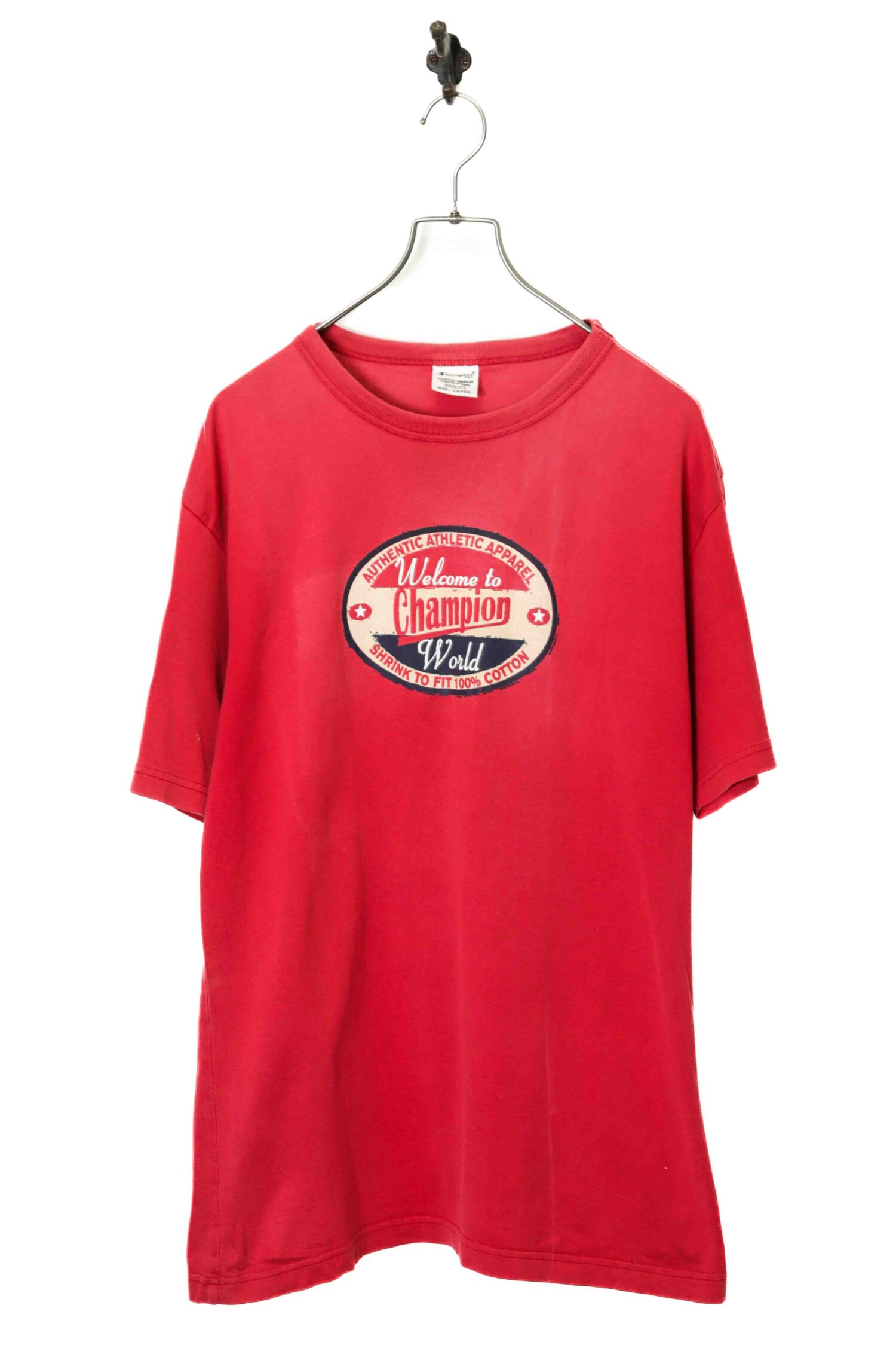 USED CHAMPION PRINTED T-SHIRT/M