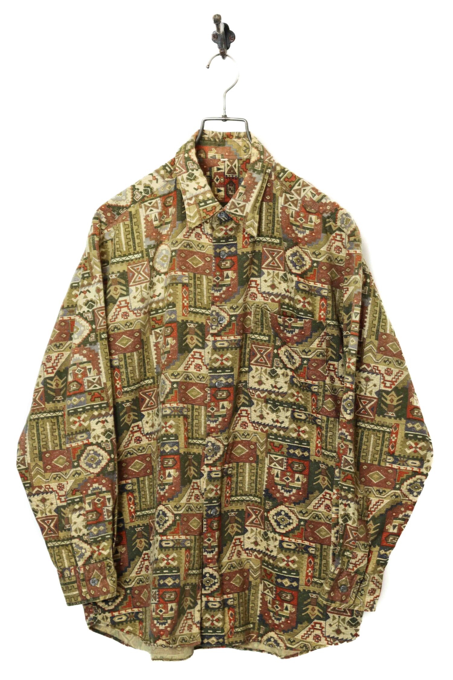 VINTAGE PRINTED SHIRT/L