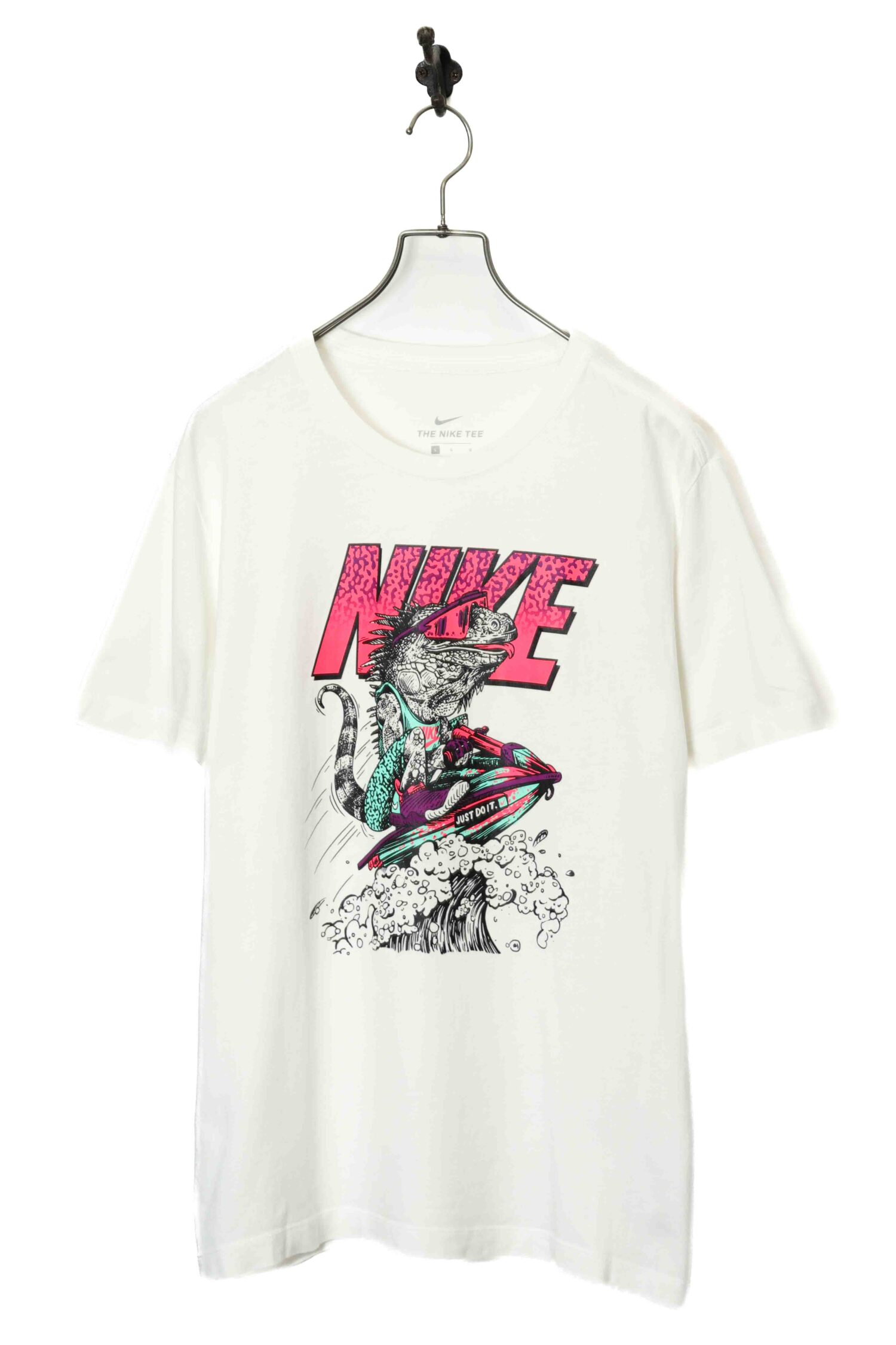 USED NIKE PRINTED T-SHIRT/L