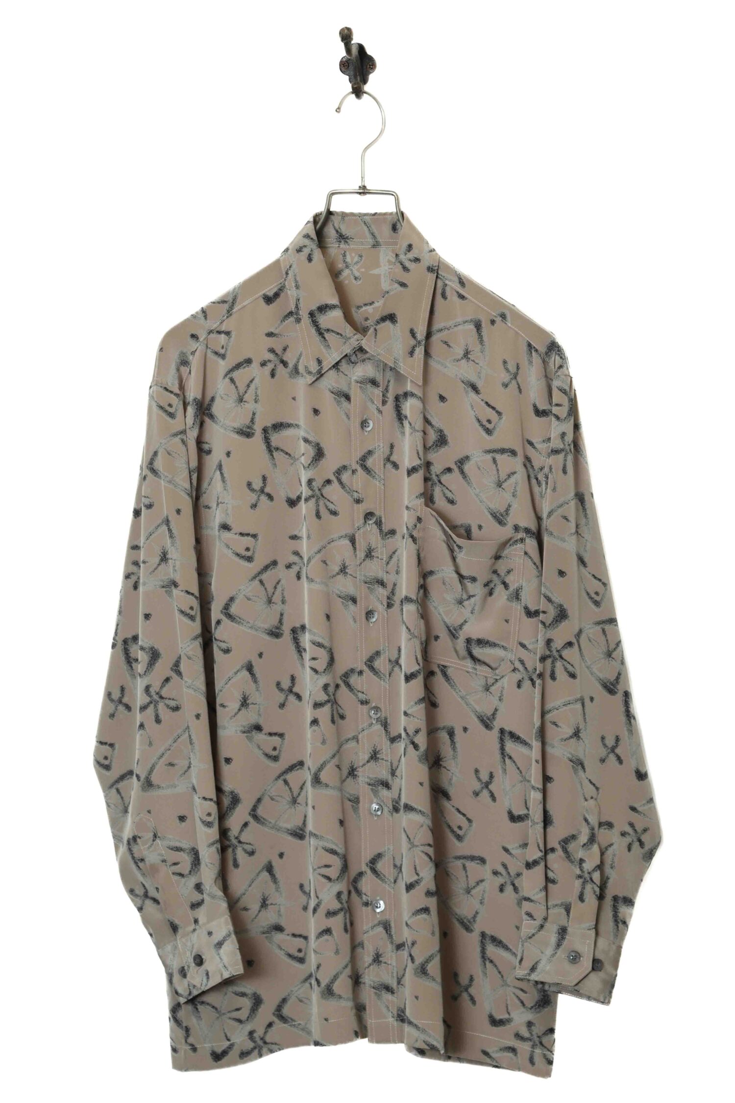 VINTAGE PRINTED SHIRT/M