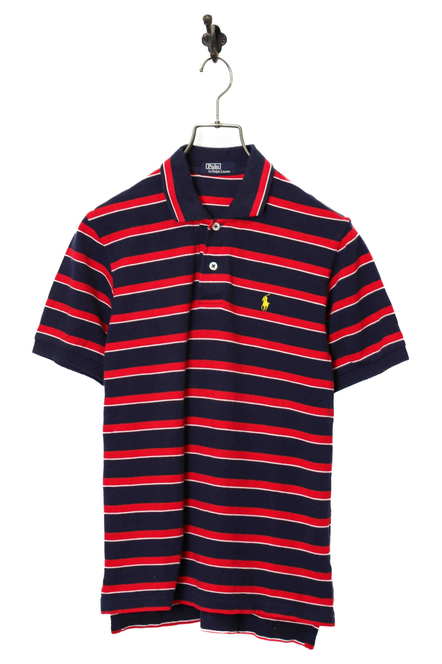 epa border polo“RED” エパ　ボーダーポロ USED RALPH LAUREN BORDER POLO-SHIRT/S | 古着屋FERANTRACING【公式