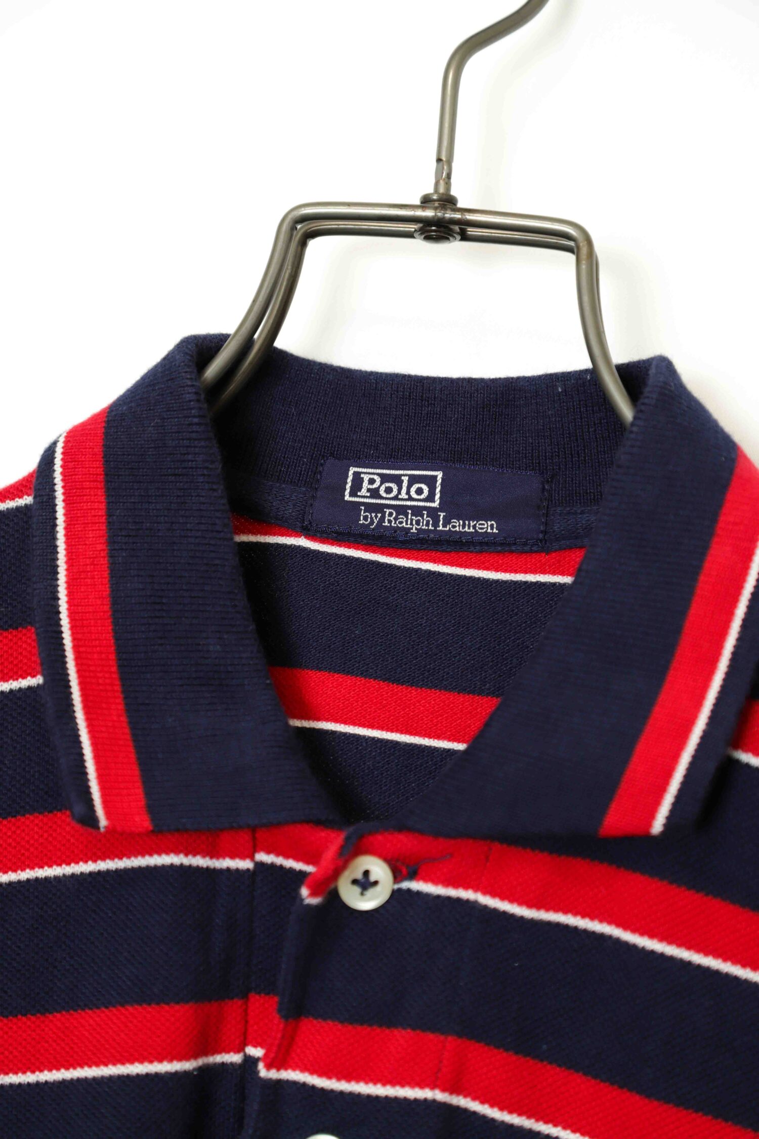 USED RALPH LAUREN BORDER POLO-SHIRT/S | 古着屋FERANTRACING【公式