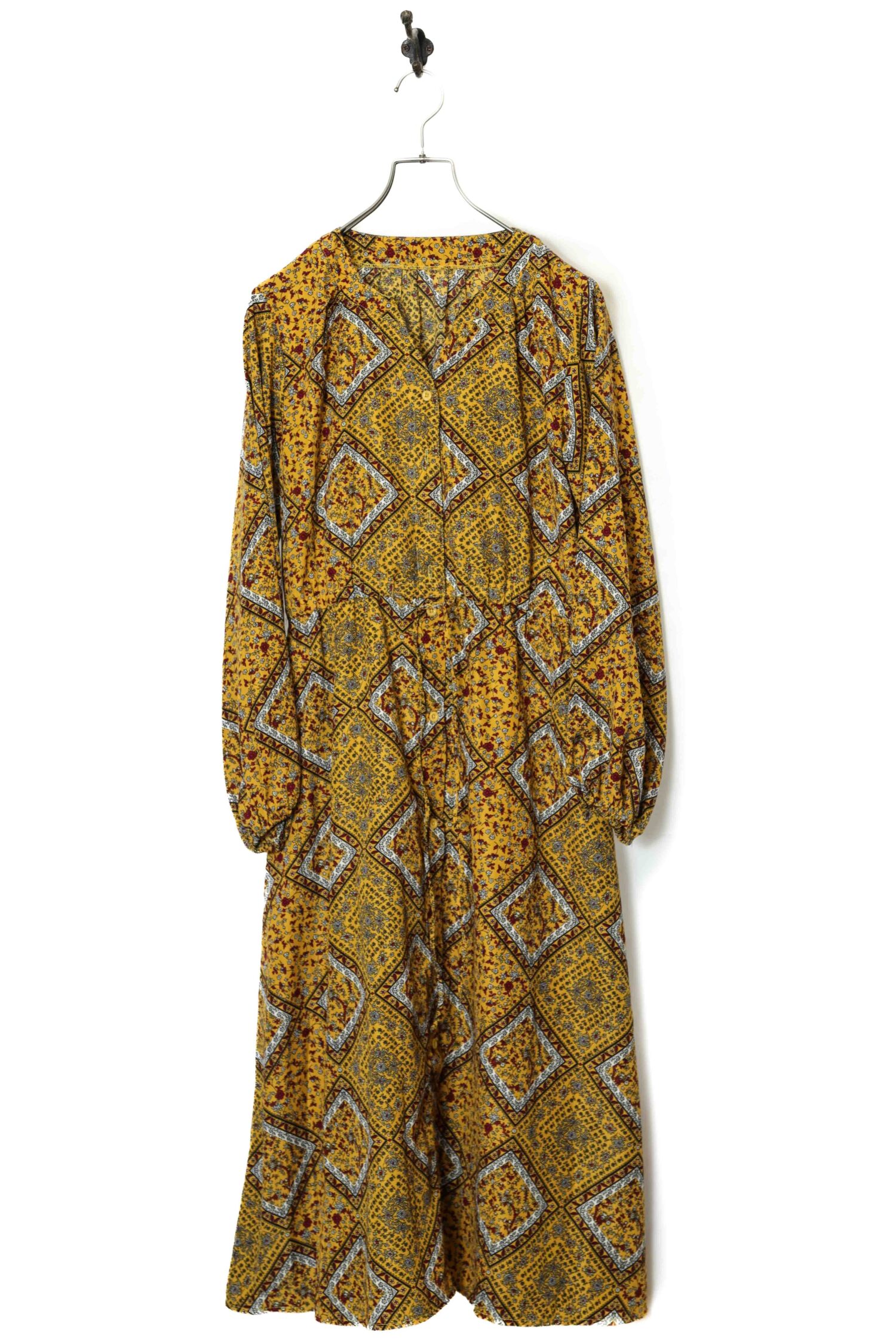 VINTAGE PRINTED ONEPIECE DRESS/M