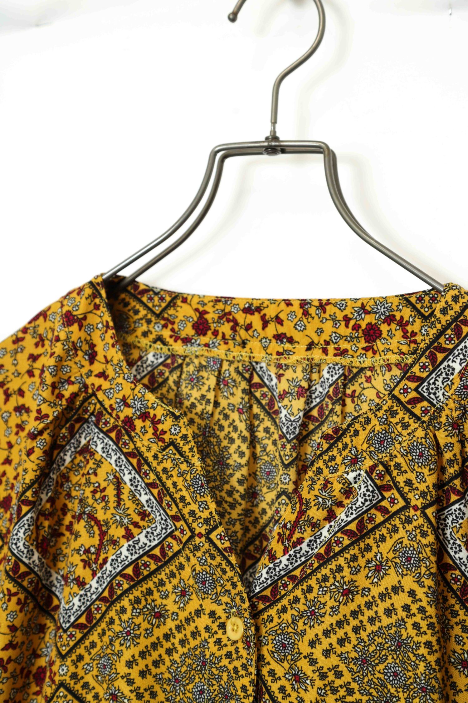 Alternative view of VINTAGE PRINTED ONEPIECE DRESS/M