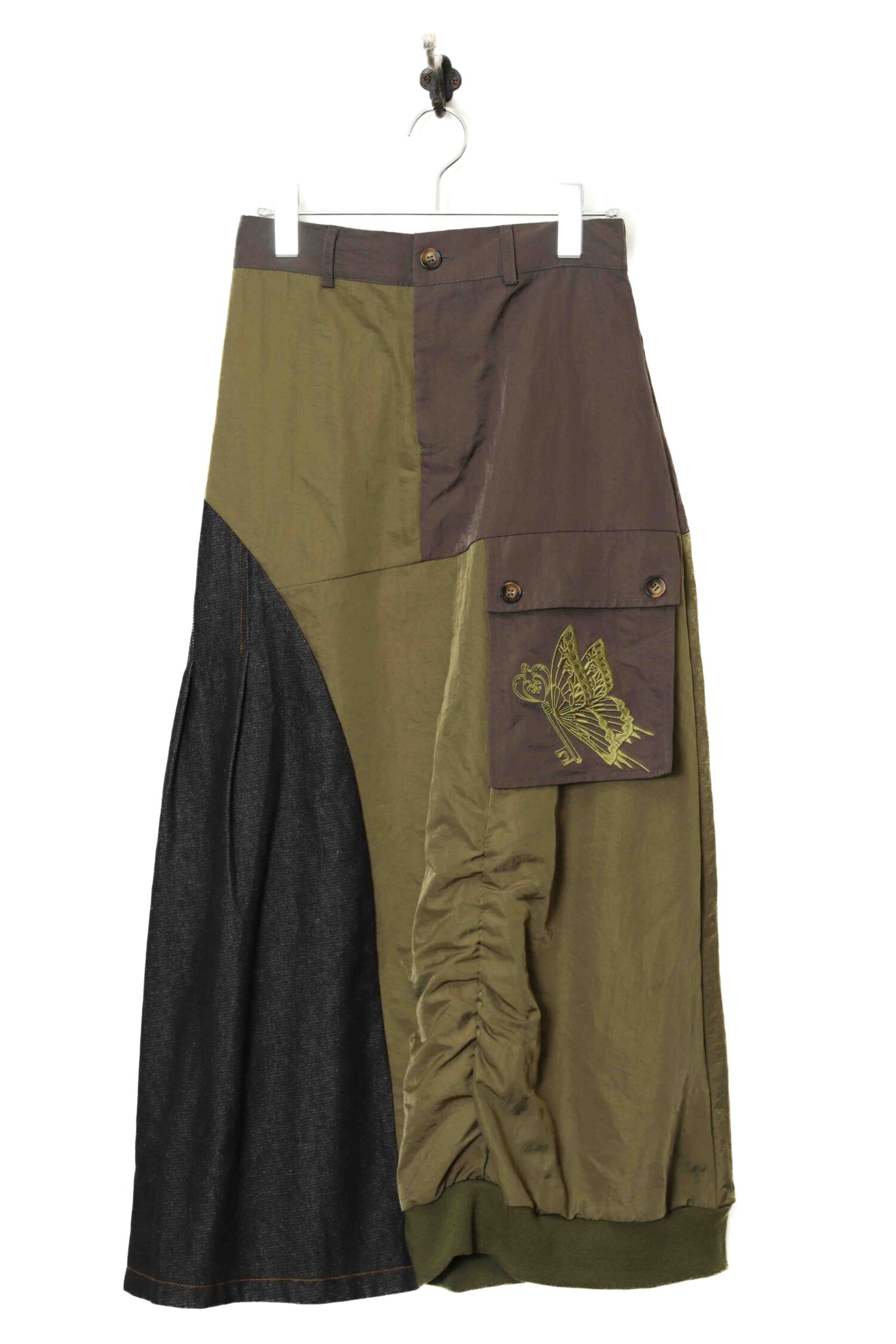 VINTAGE DESIGN CUTTING SKIRT/W66-72