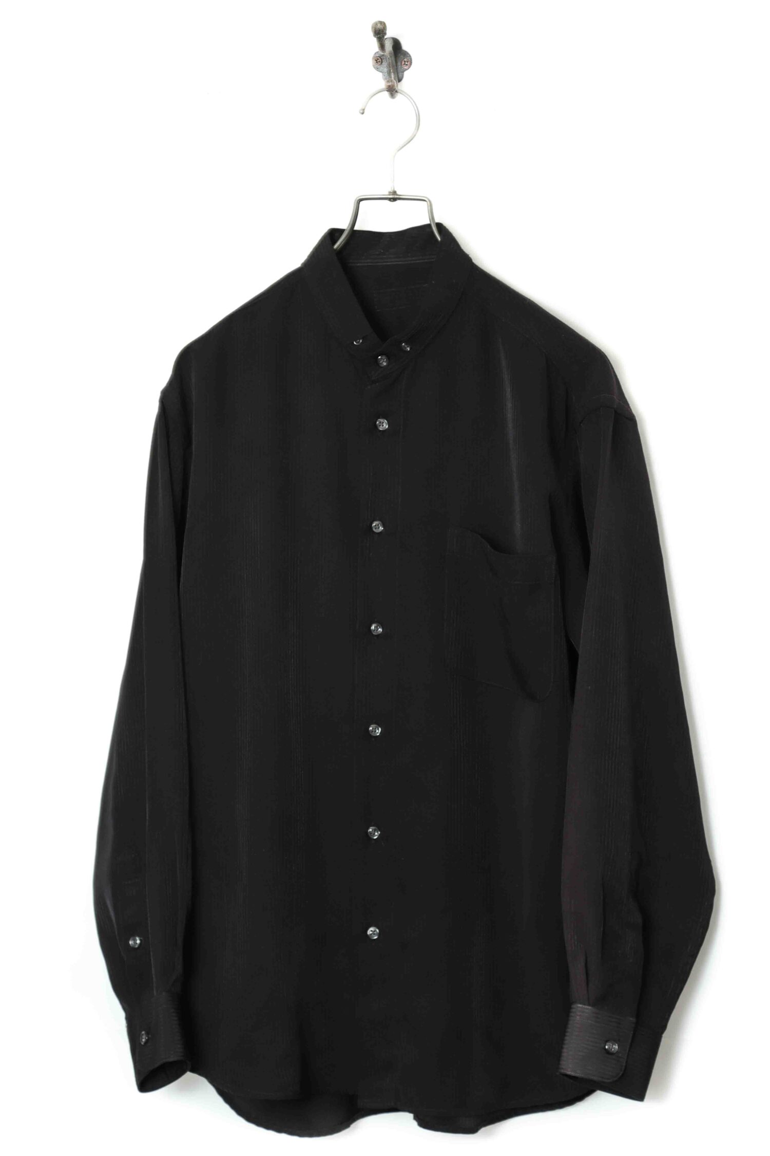 VINTAGE STAND COLLAR SHIRT/L