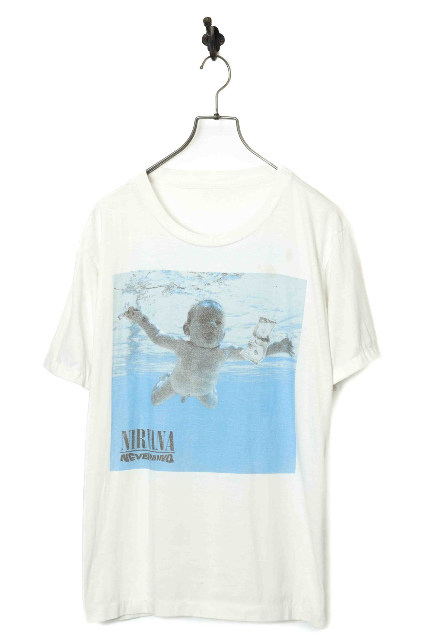 USED NIRVANA PRINTED T-SHIRT/L