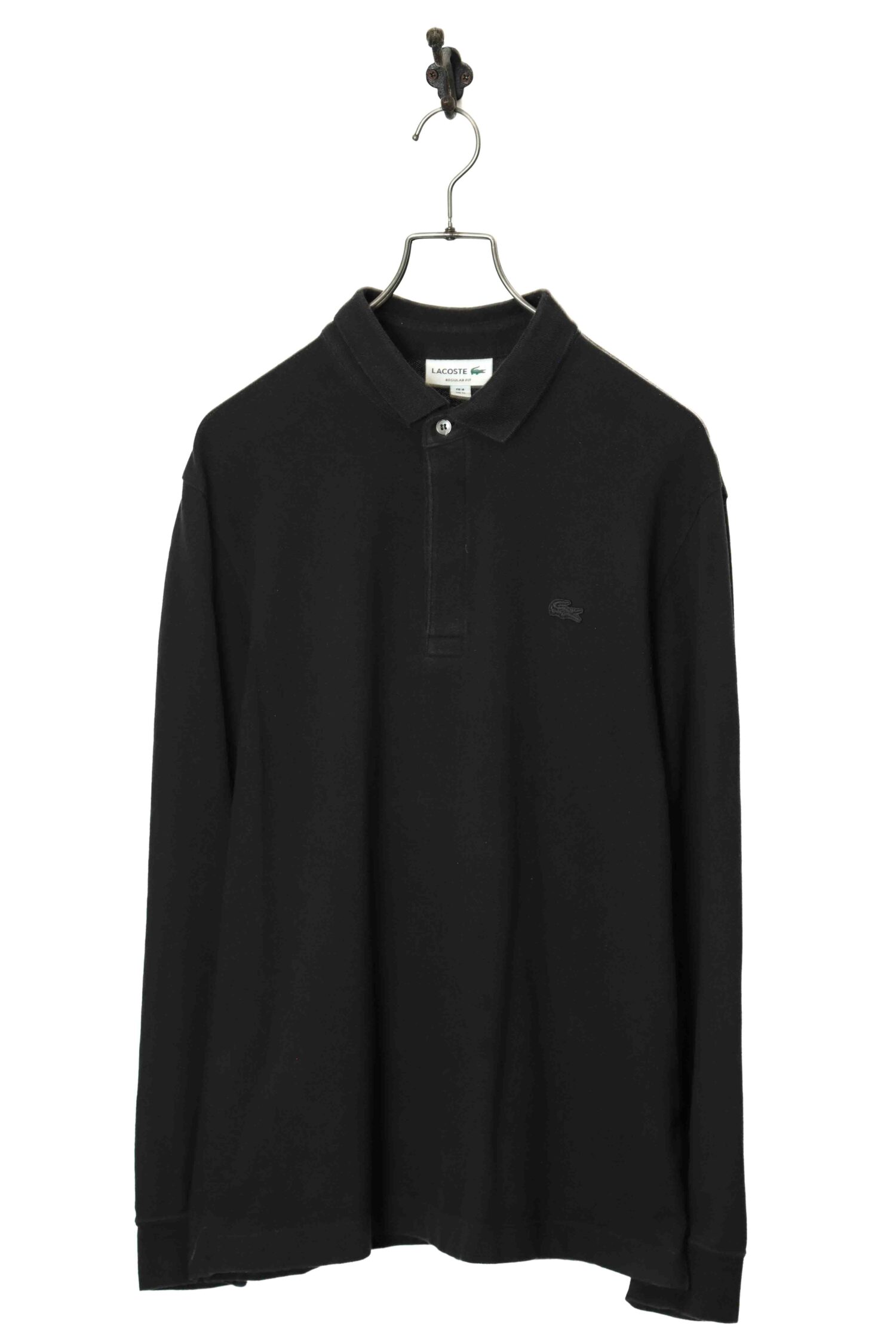 USED LACOSTE LONG SLEEVE POLO-SHIRT/L