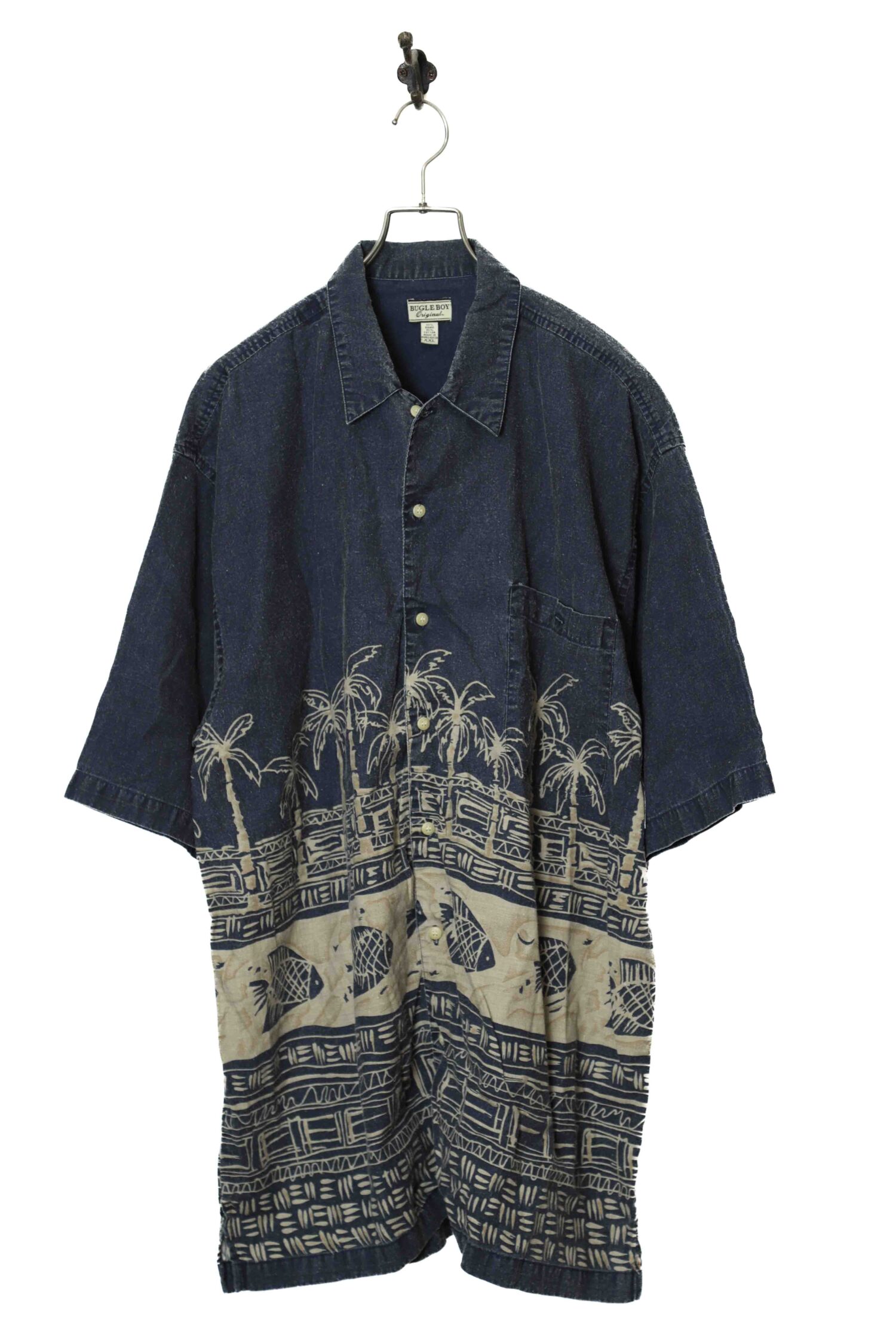 VINTAGE PRINTED SHIRT/XXL