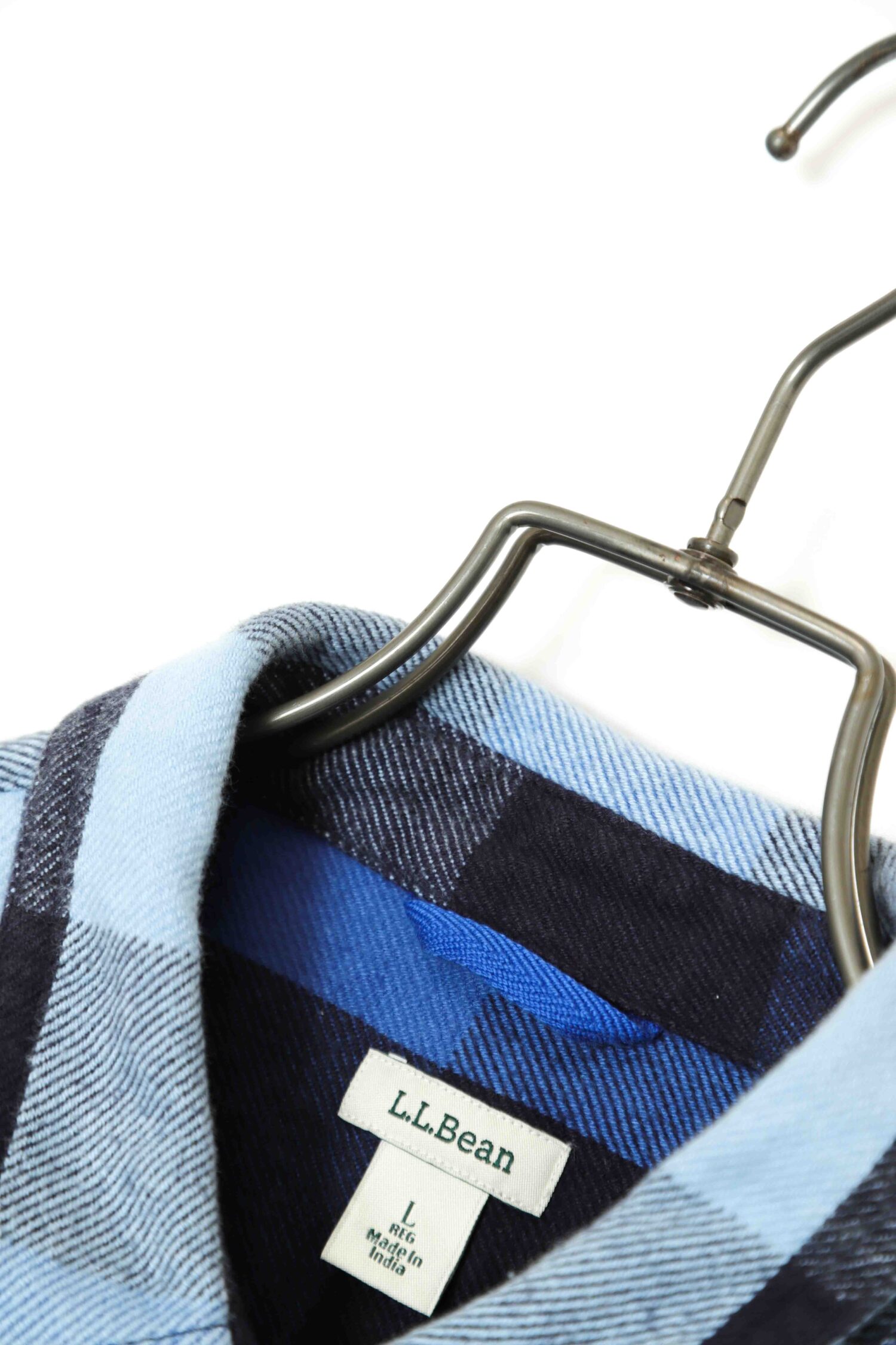 Alternative view of USED L.L BEAN CHECK SHIRT/L