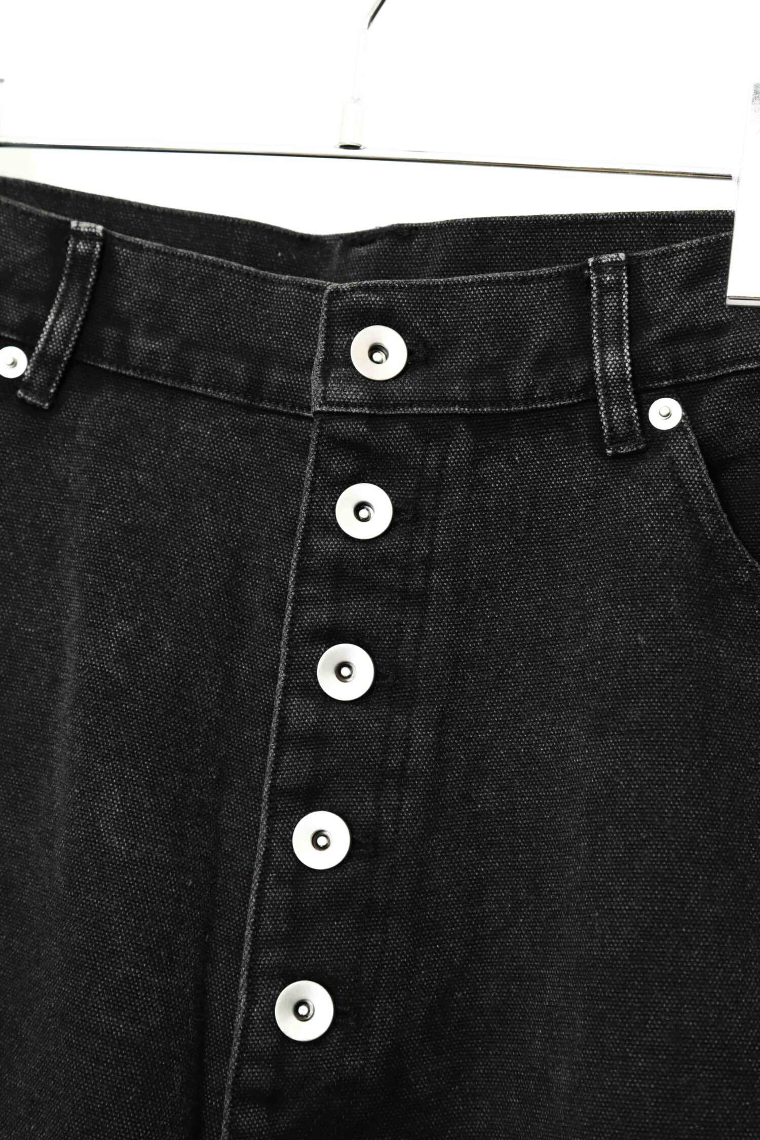 Alternative view of VINTAGE WIDE BLACK DENIM PANTS/W82