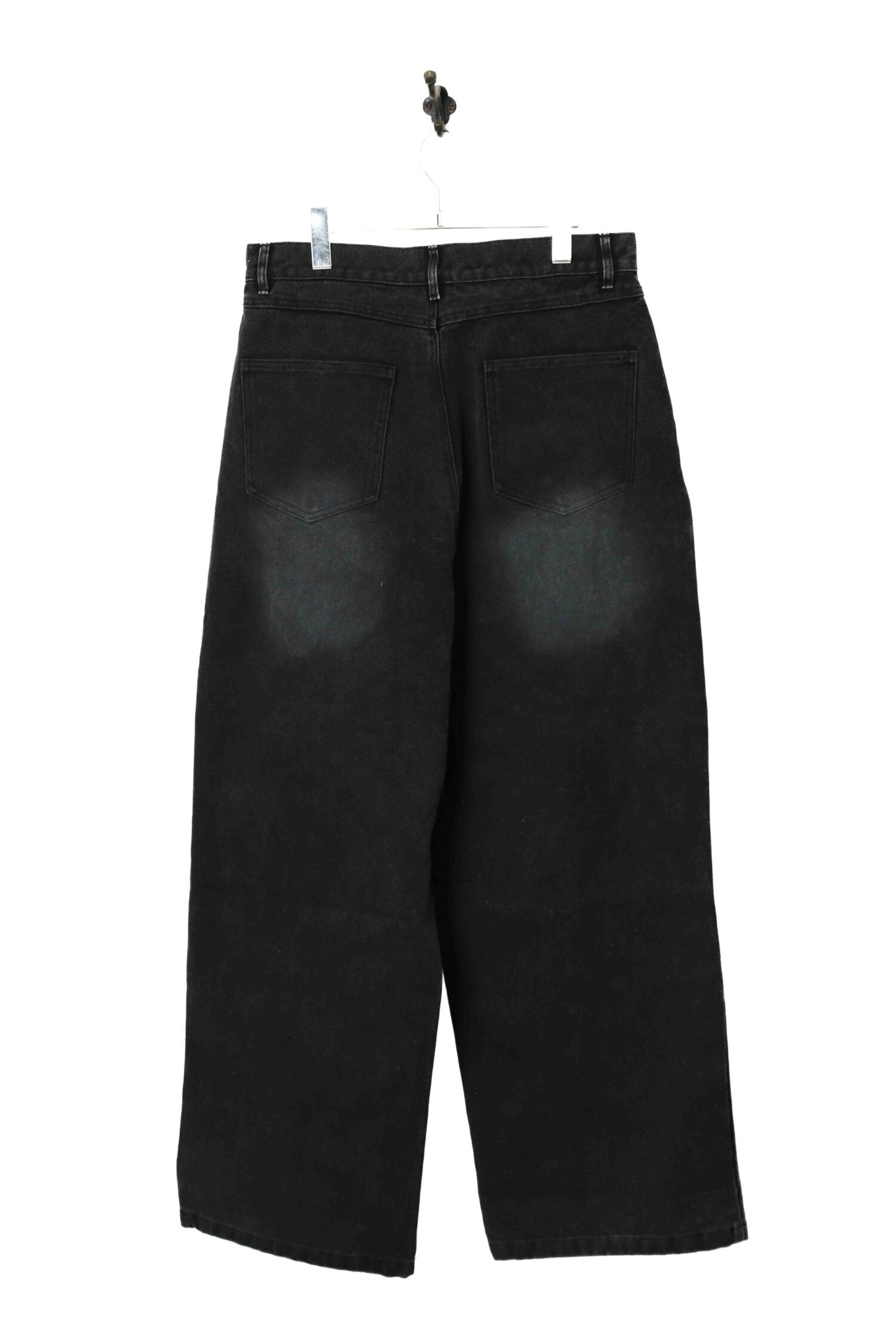 VINTAGE WIDE BLACK DENIM PANTS/W82 | 古着屋FERANTRACING【公式