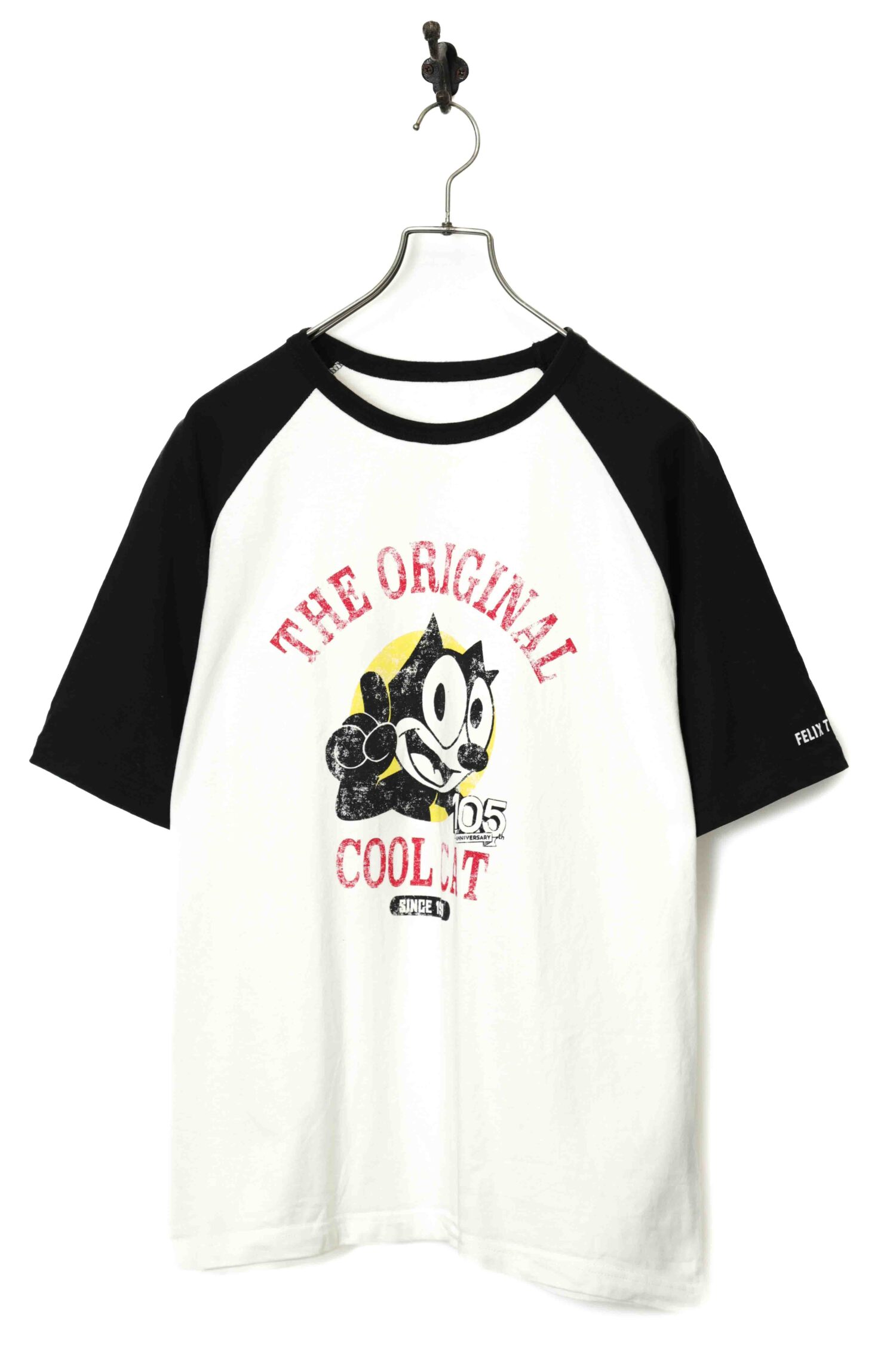 USED FELIX CAT PRINTED T-SHIRT/L