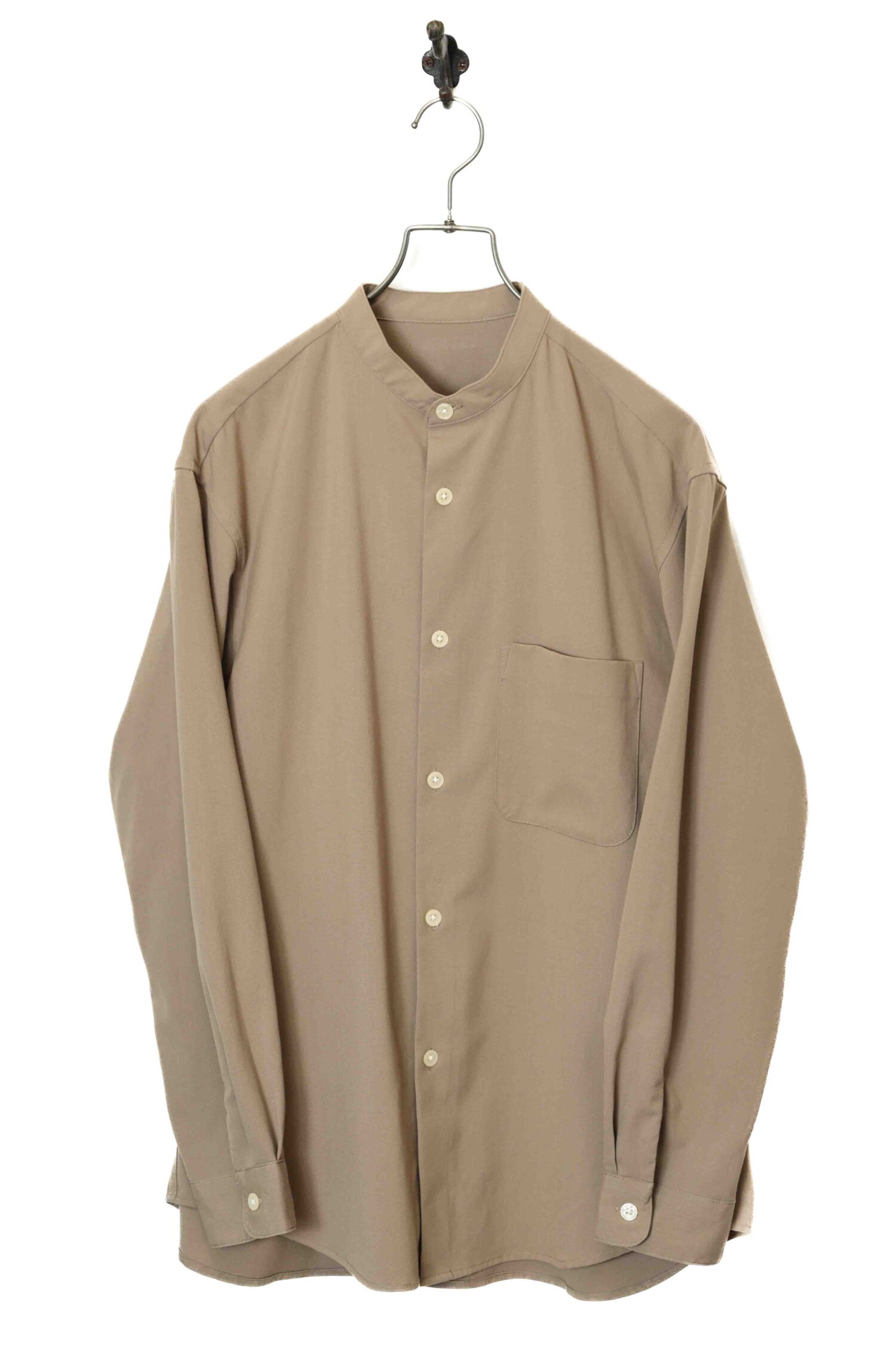 VINTAGE STAND COLLAR SHIRT/L